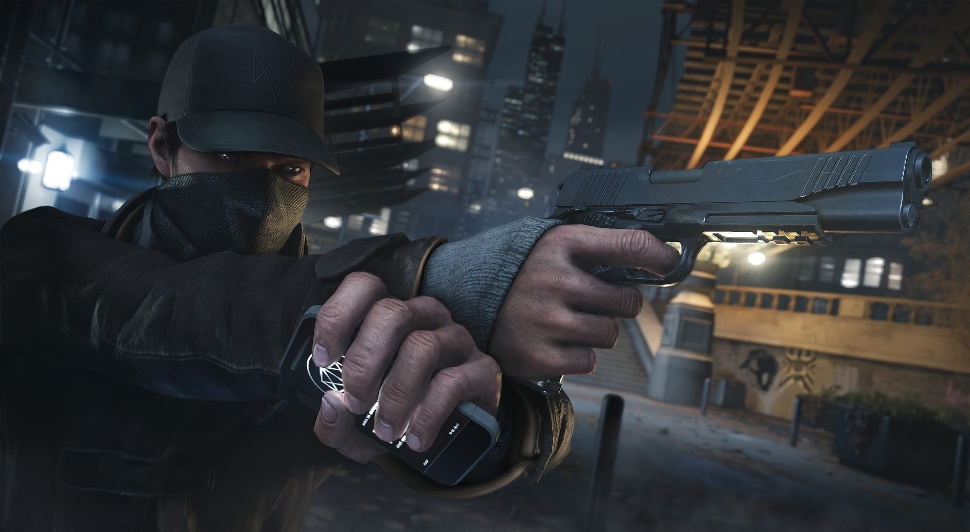 holding, xbox one, next gen, character, one person, cap, occupation, waist up, ps4, hand, aiden, focus on foreground, watch, hat, leisure activity, HD Wallpaper