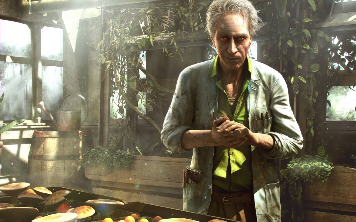 Dr. Alec Earnhardt, front view, young adult, Ubisoft, young men, adult, men, drugs, real people, portrait, standing, Far Cry, indoors, food, mid adult men, HD Wallpaper