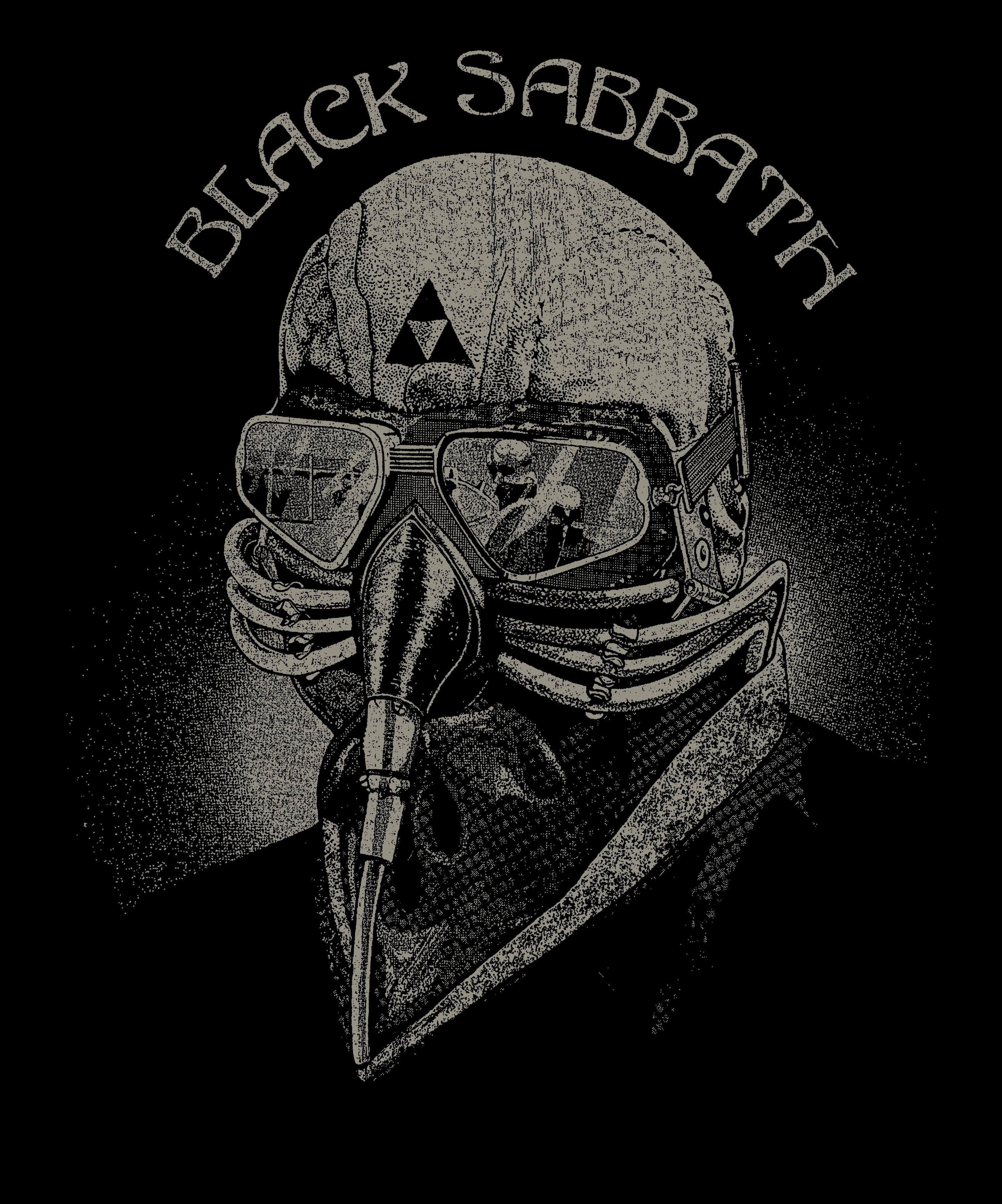 black, no people, Black Sabbath, sabbath, indoors, music, black background, close-up, human representation, western script, communication, the past, Phone HD Wallpaper