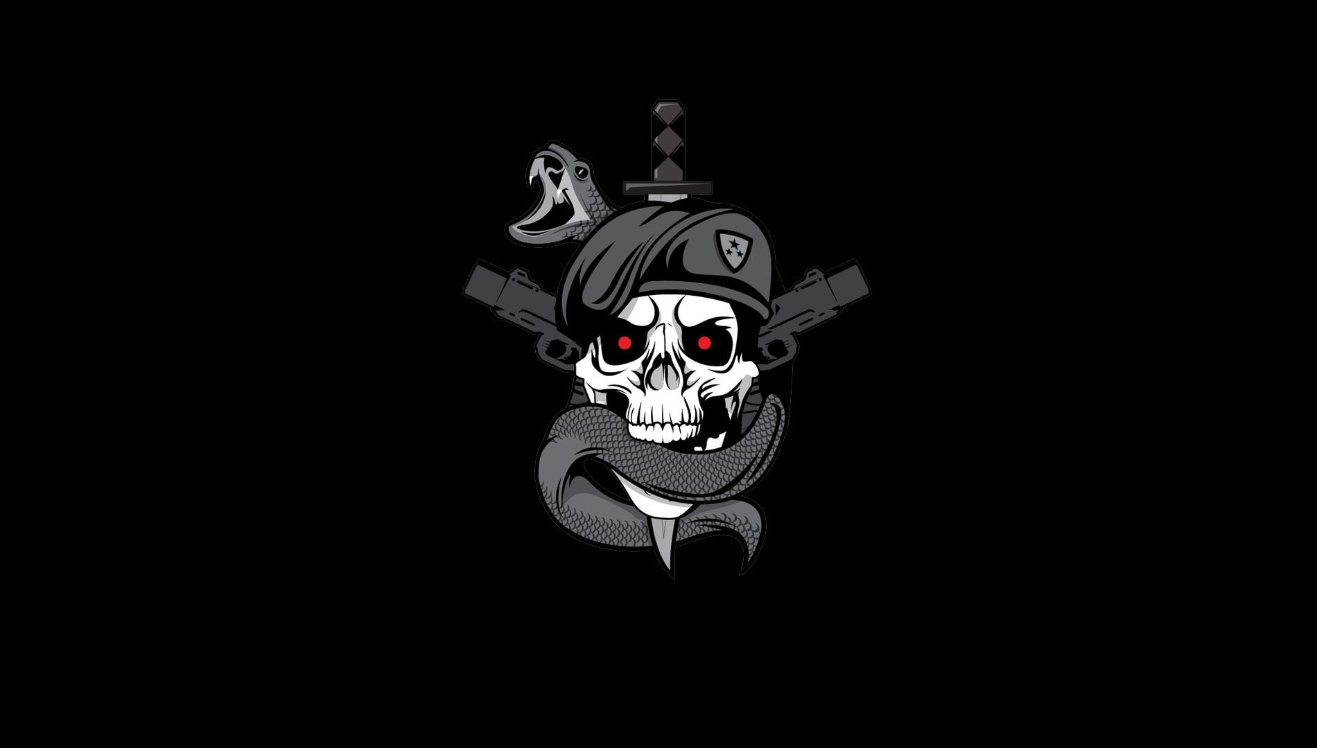 simple, Call of Duty: Black Ops, Call of Duty, simple background, dark ops, 720P, HD Wallpaper