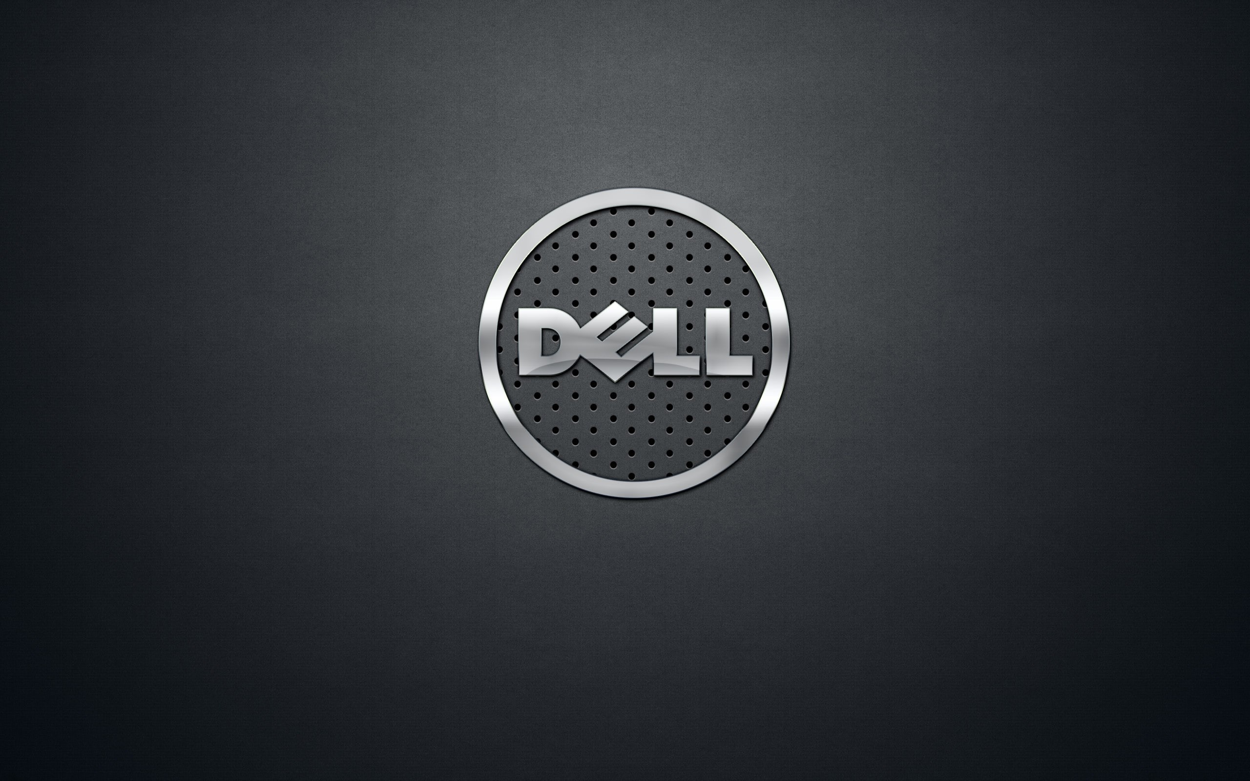 digital art, logo, Dell, computer, 2K, HD Wallpaper