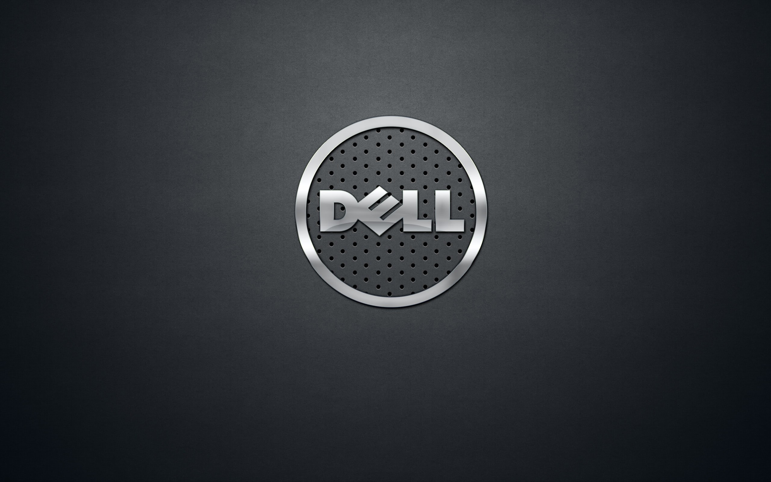 Dell, computer, 2K, logo, digital art, HD Wallpaper