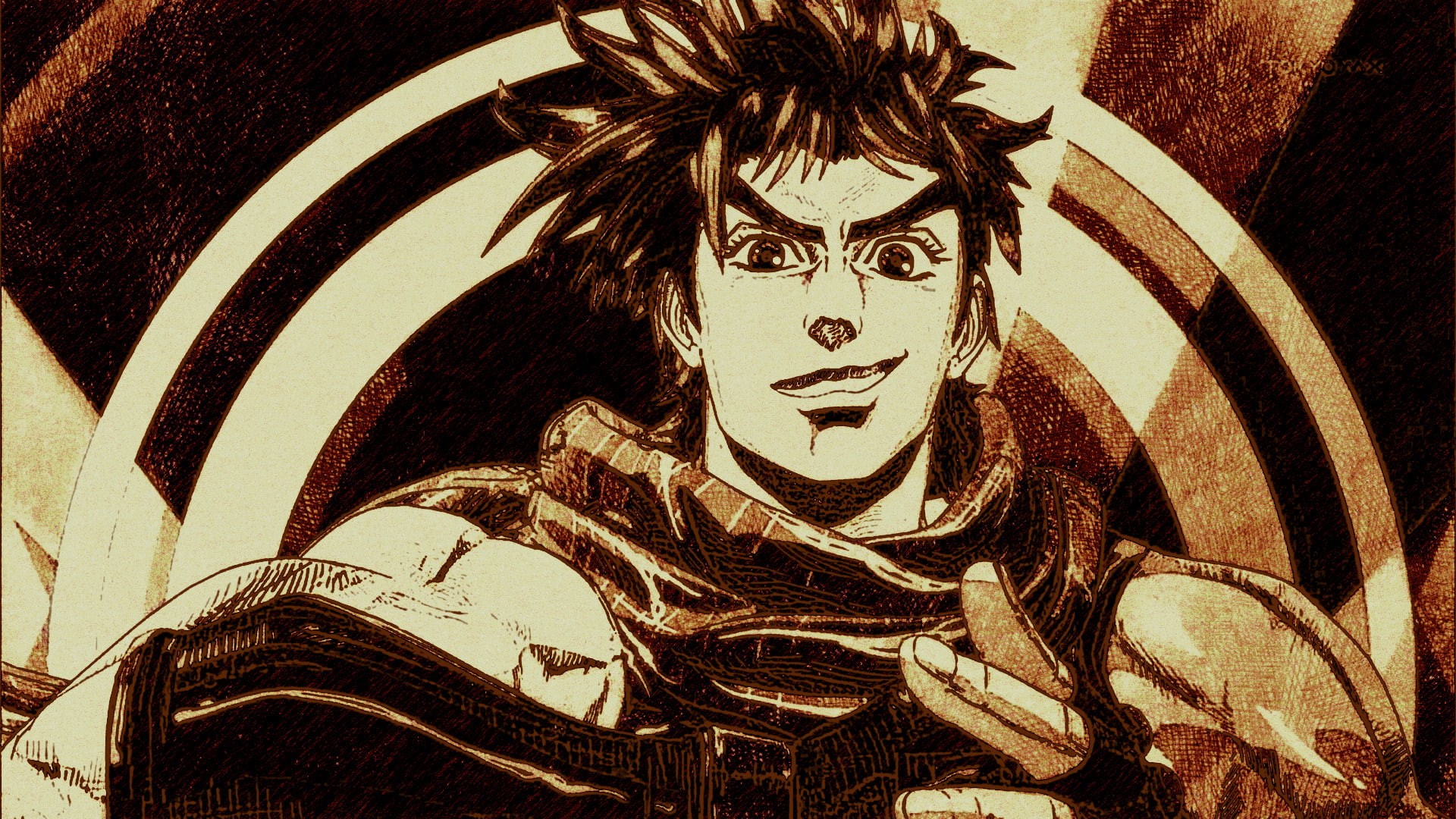 Jojos Bizarre Adventure, Anime, Joseph Joestar, 1080P, HD Wallpaper