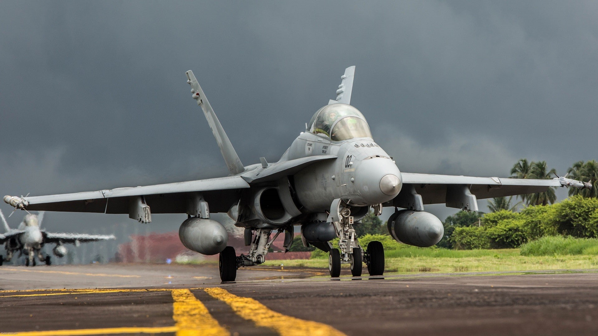 McDonnell Douglas F/A-18 Hornet, aircraft, 1080P, military aircraft, HD Wallpaper