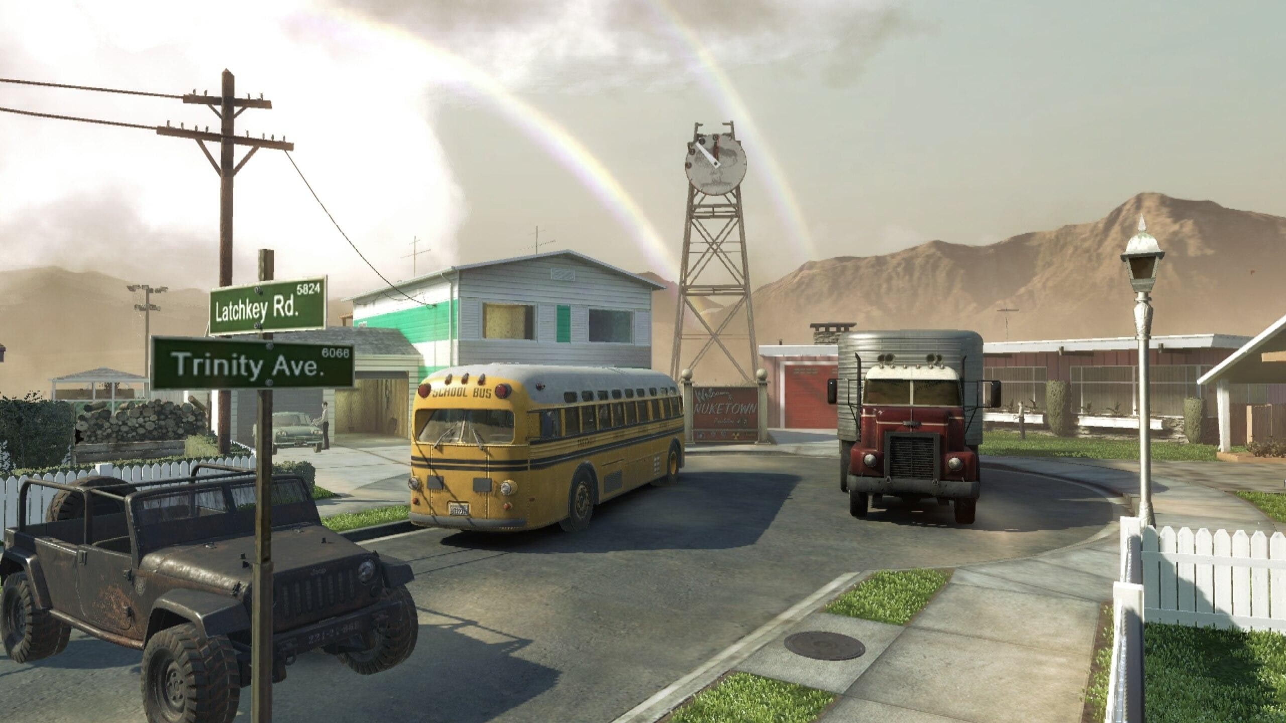 war, nuketown, hd, spetsnaz, xbox, call, Call of Duty, video, games, game, 2K, art, duty, HD Wallpaper