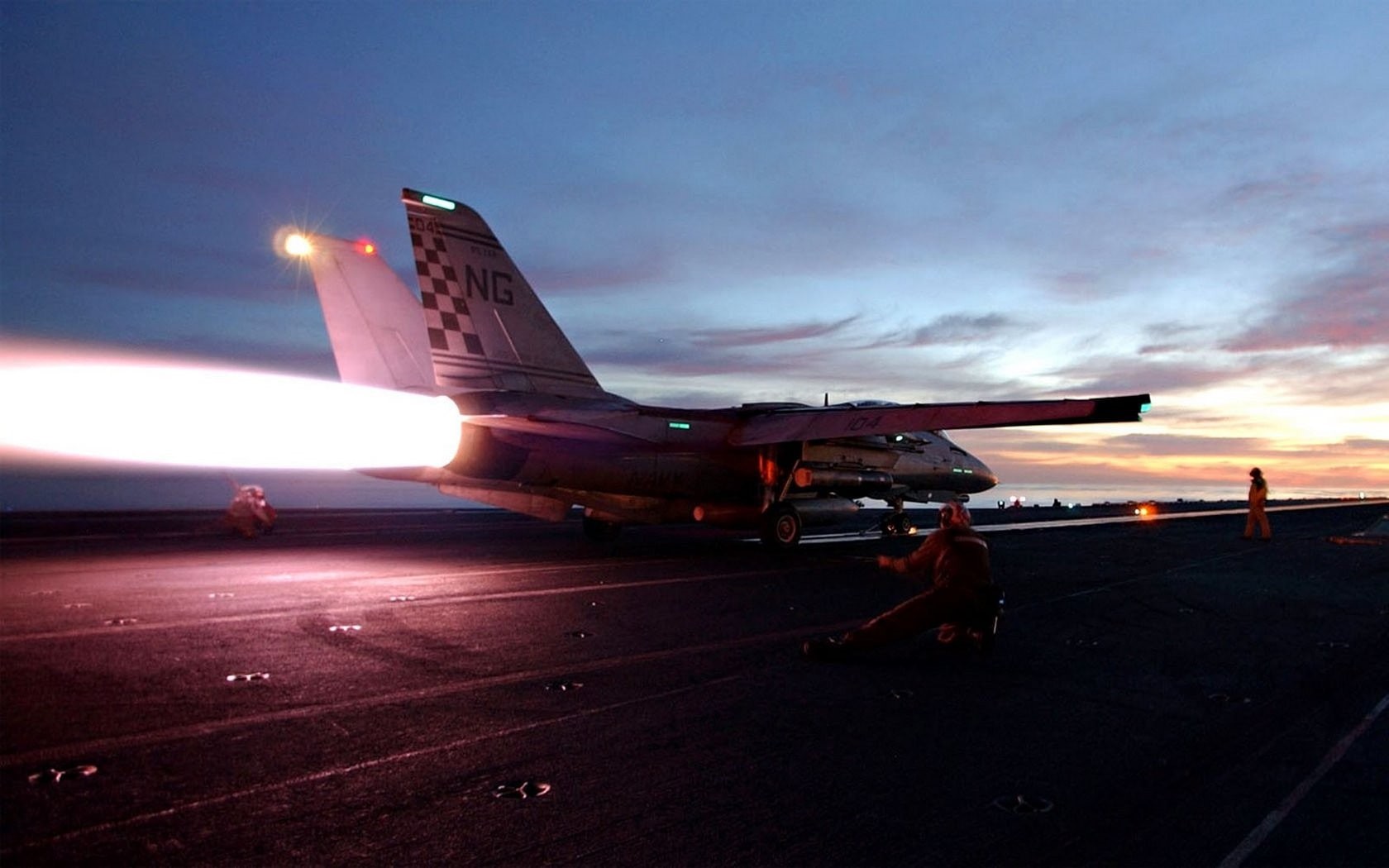 Grumman F-14 Tomcat, military aircraft, aircraft, jet fighter, 720P, military, HD Wallpaper