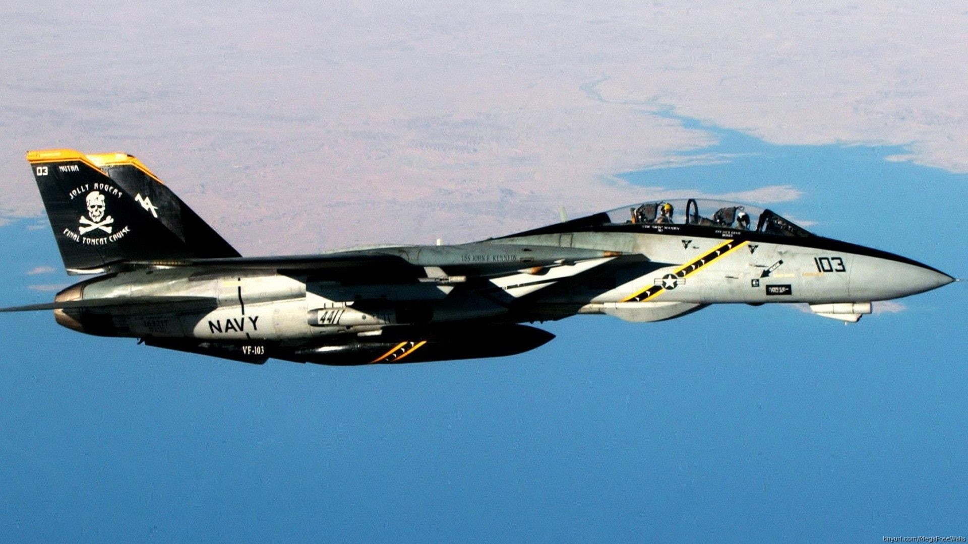 Grumman F-14 Tomcat, 1080P, Jet Fighters, HD Wallpaper
