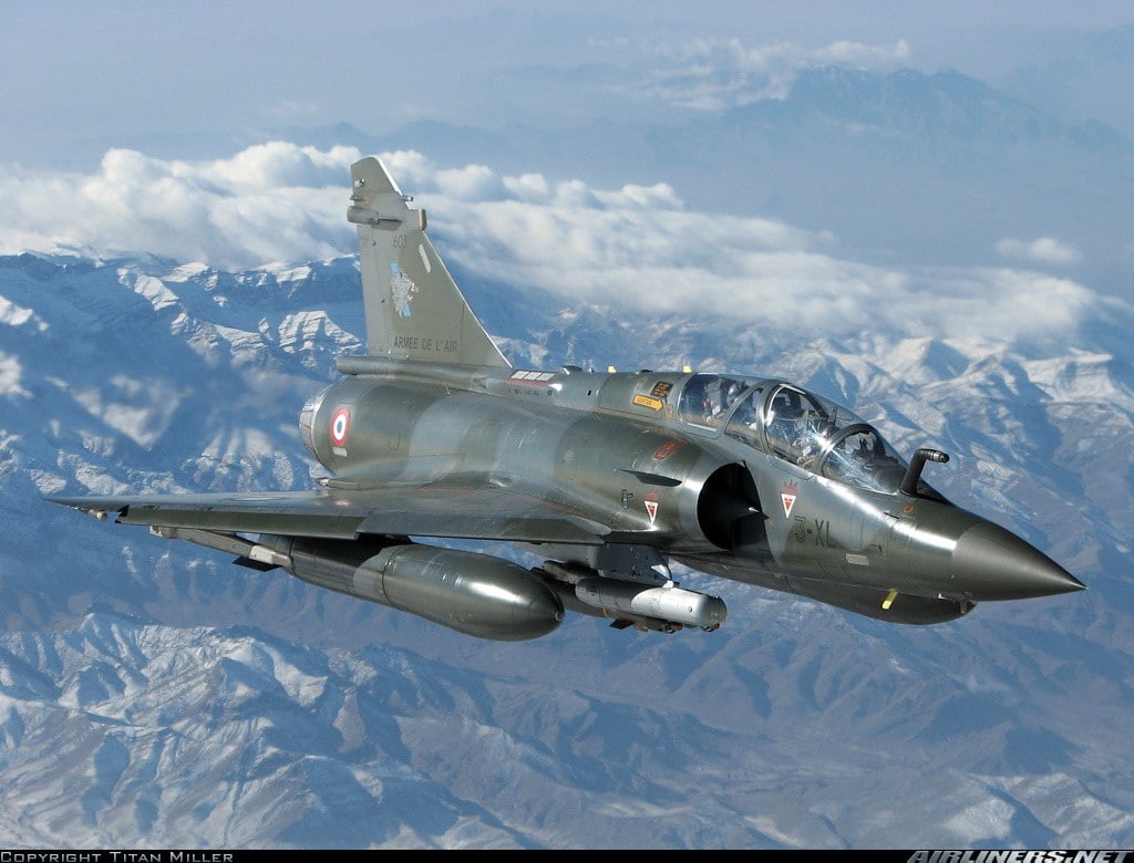 military aircraft, military, airplane, 480P, aircraft, vehicle, jet fighter, Mirage 2000, HD Wallpaper