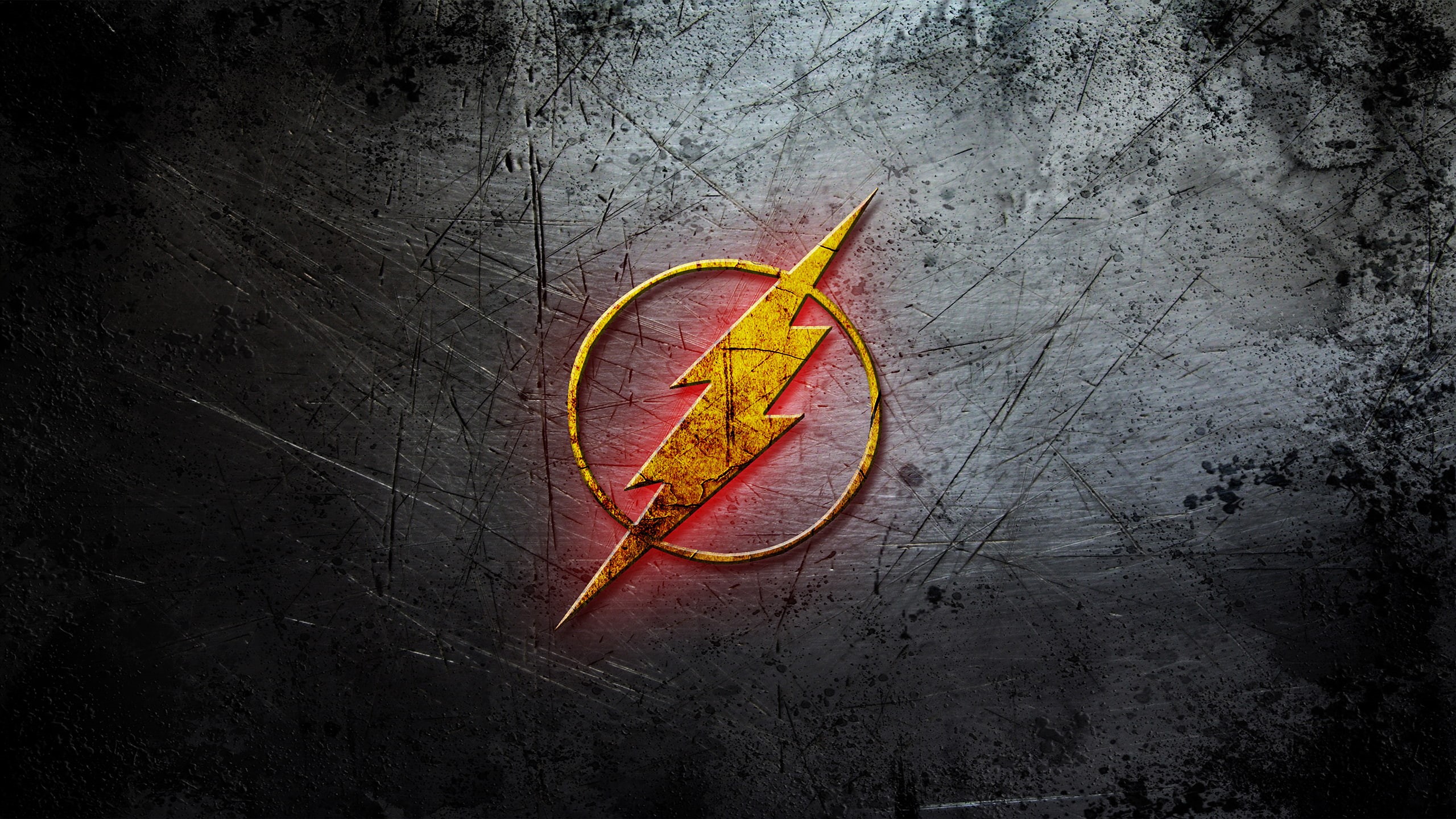 icon, hd, 2K, logo, dc, cartoon/comic, the, flash, HD Wallpaper