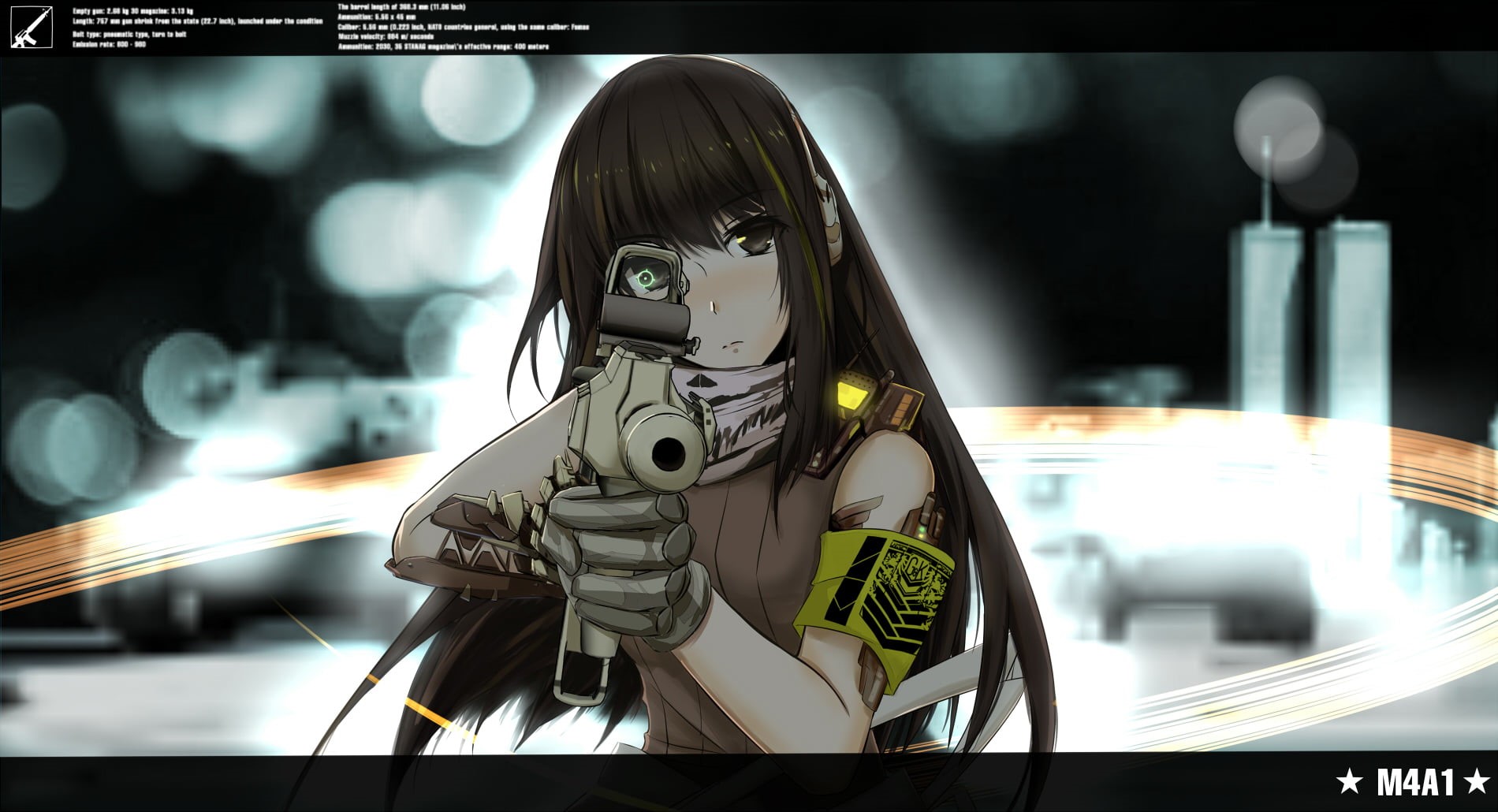 architecture, transportation, blurred motion, representation, motion, motor vehicle, long exposure, technology, m4a1 (girls frontline), car, mask, robot, HD Wallpaper