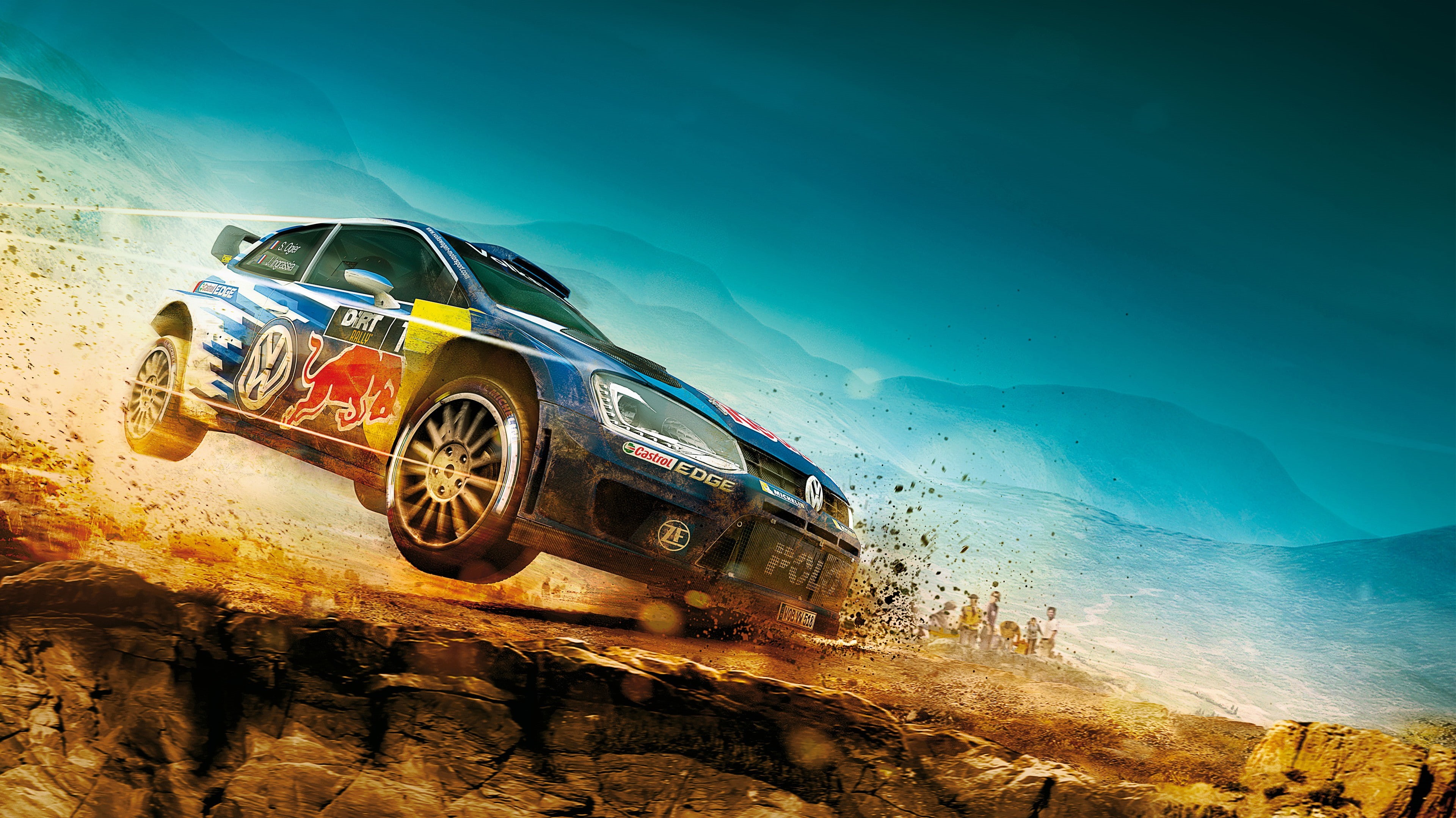 VW Polo, polo, Volkswagen, 4K, race cars, HD Wallpaper