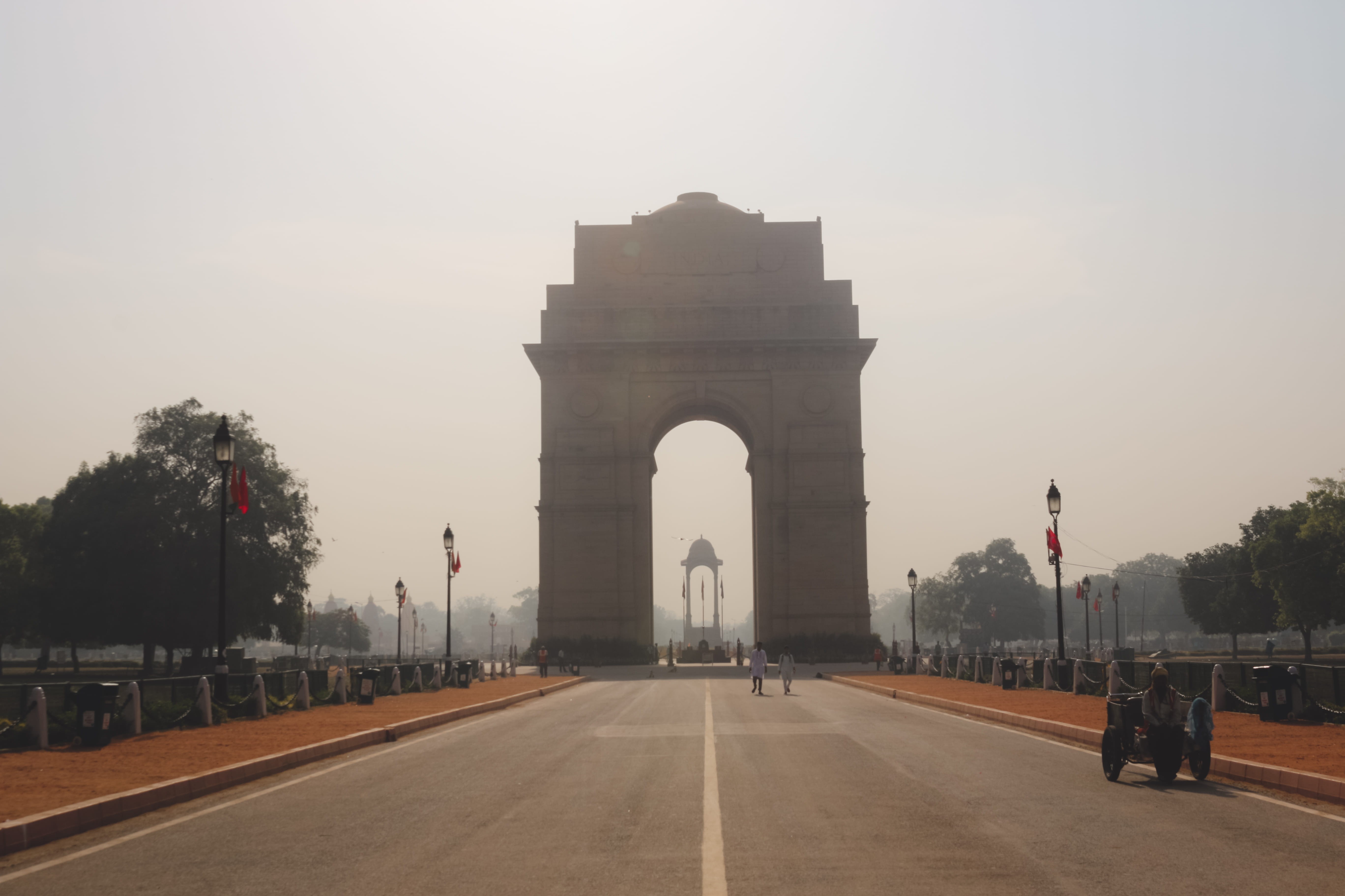 monument, day, sky, 5K, history, new delhi, the past, india gate, treaty, road, travel destinations, gate, war, the way forward, hot, india, transportation, HD Wallpaper