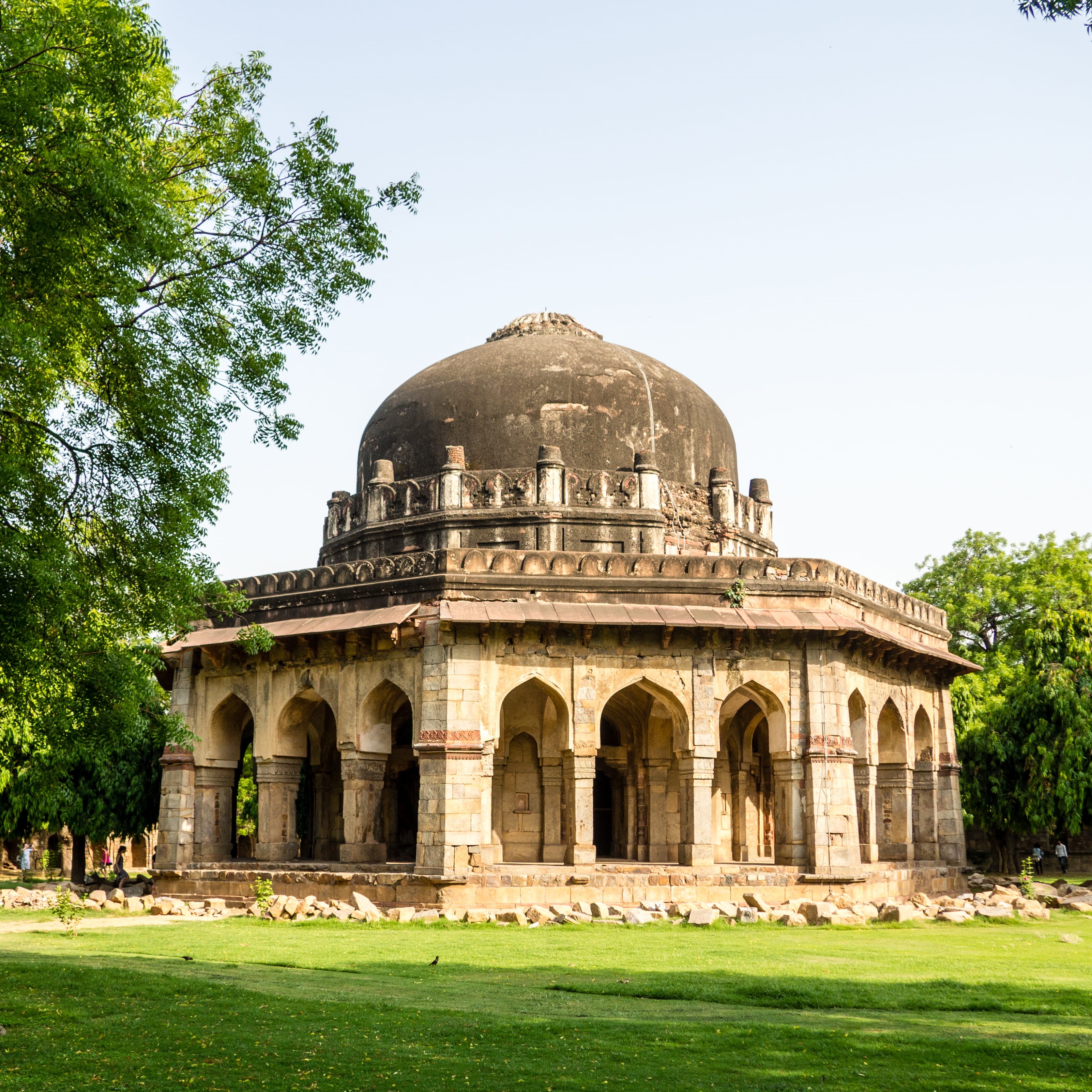 tree, place of worship, built structure, religion, ancient civilization, dome, day, history, the past, building exterior, architecture, plant, archaeology, Phone HD Wallpaper