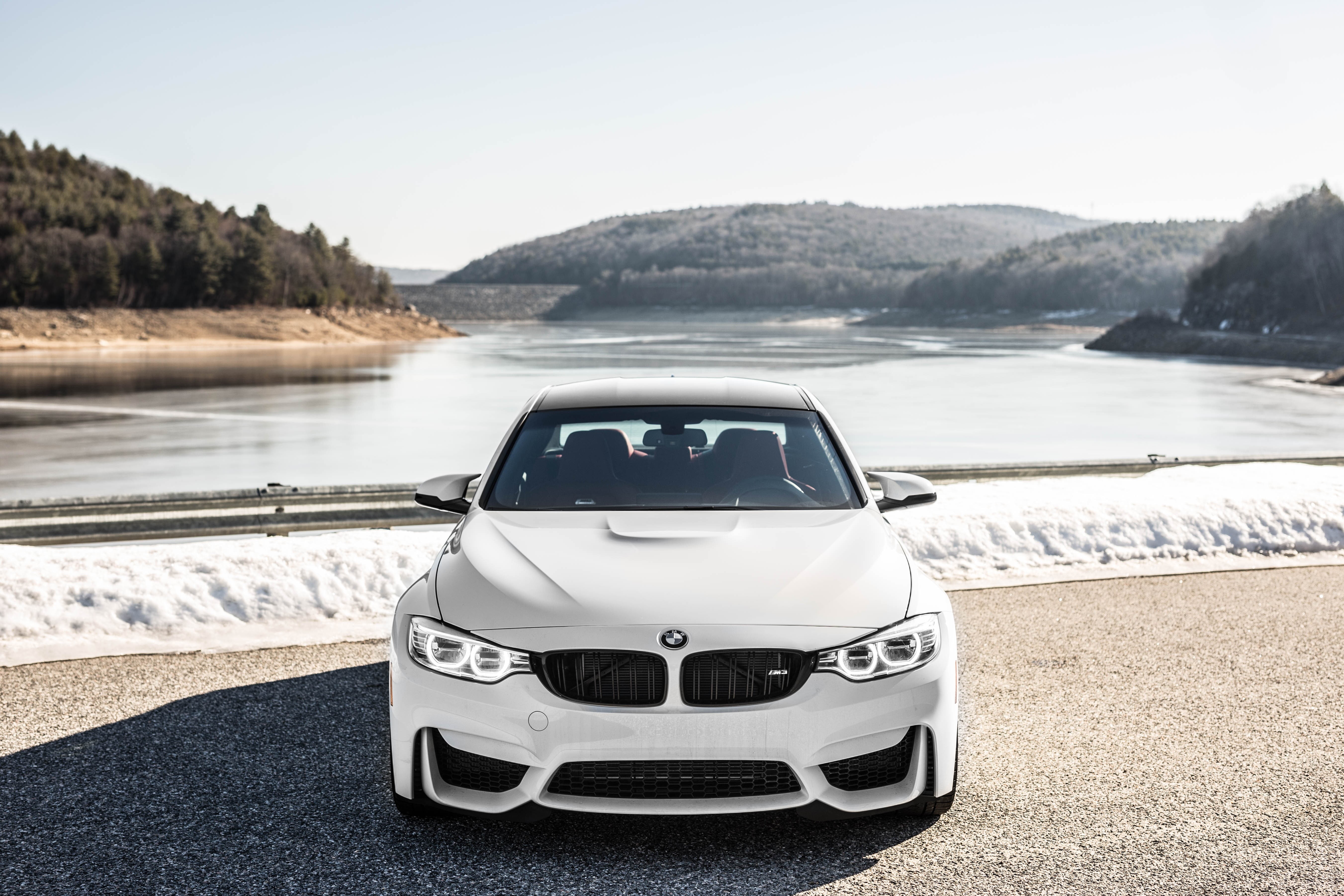 BMW, 5K, White, Front, F80, HD Wallpaper