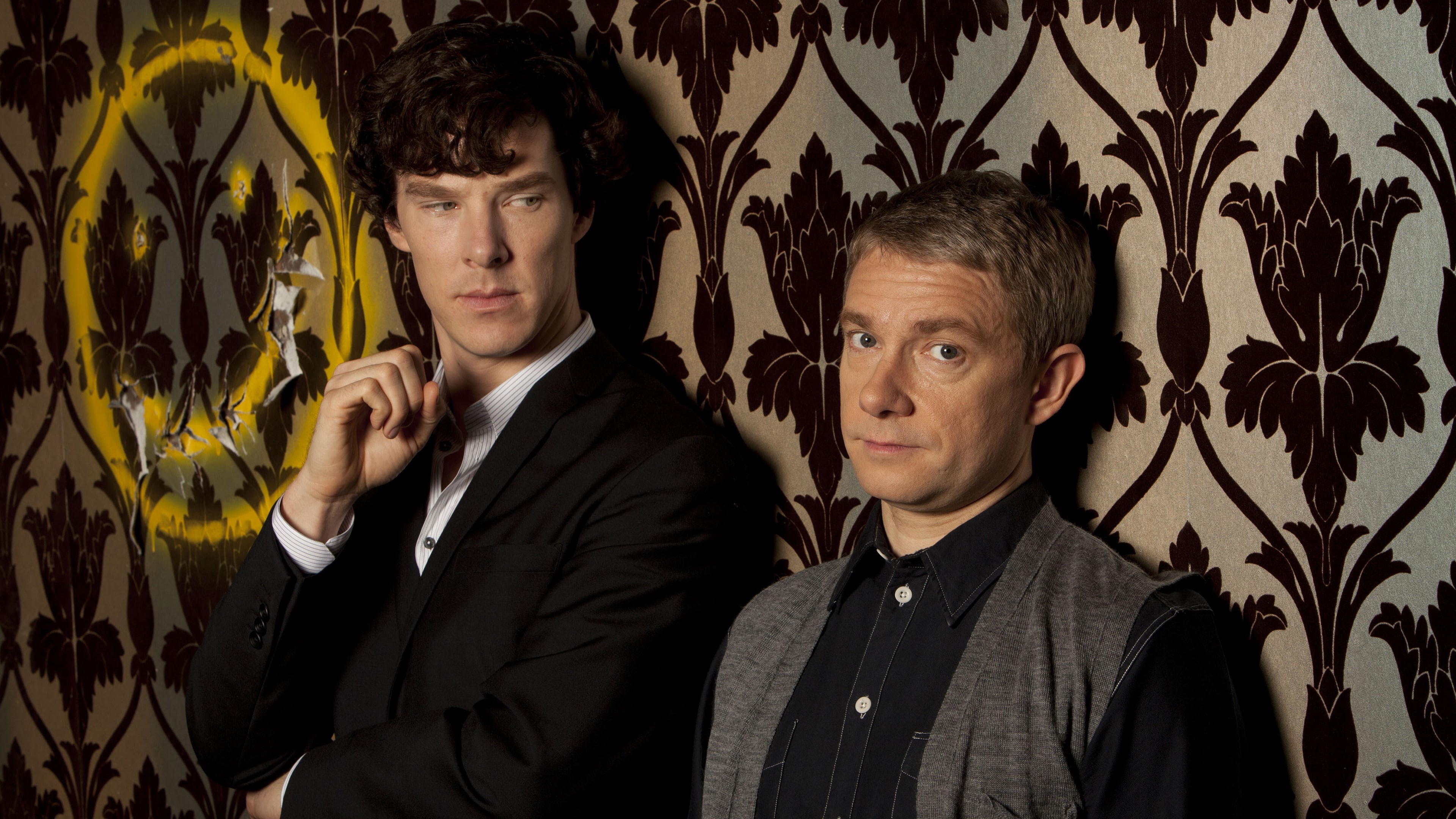4K, Benedict Cumberbatch, sherlock, john, Martin man, HD Wallpaper