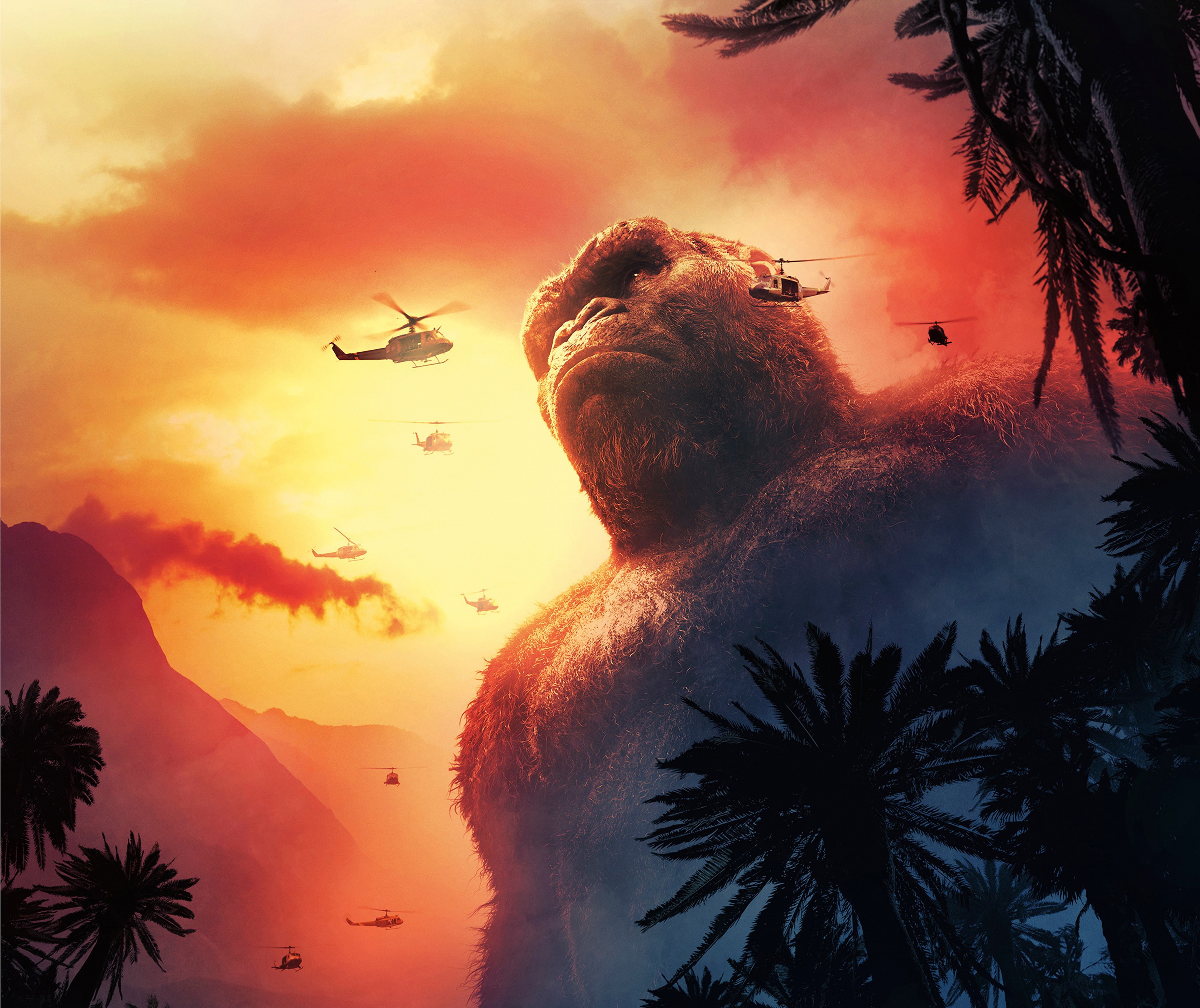 Kong: Skull Island, 2K, HD Wallpaper