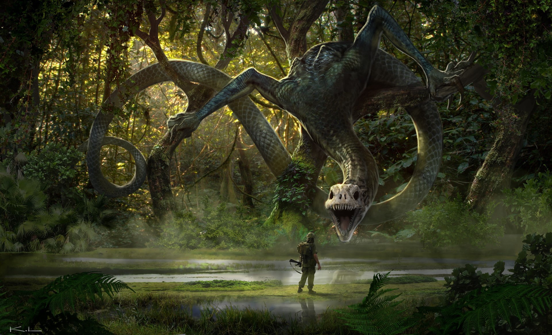 Movie, Kong: Skull Island, 1080P, HD Wallpaper