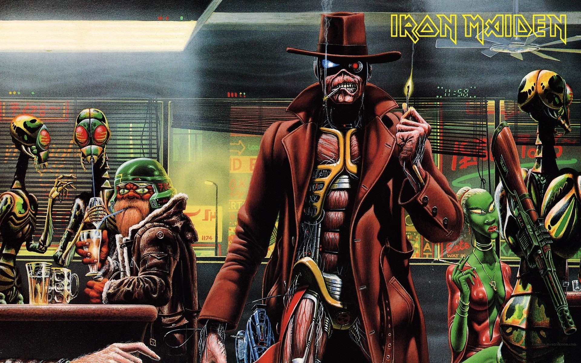 1080P, Iron Maiden, Band (Music), HD Wallpaper