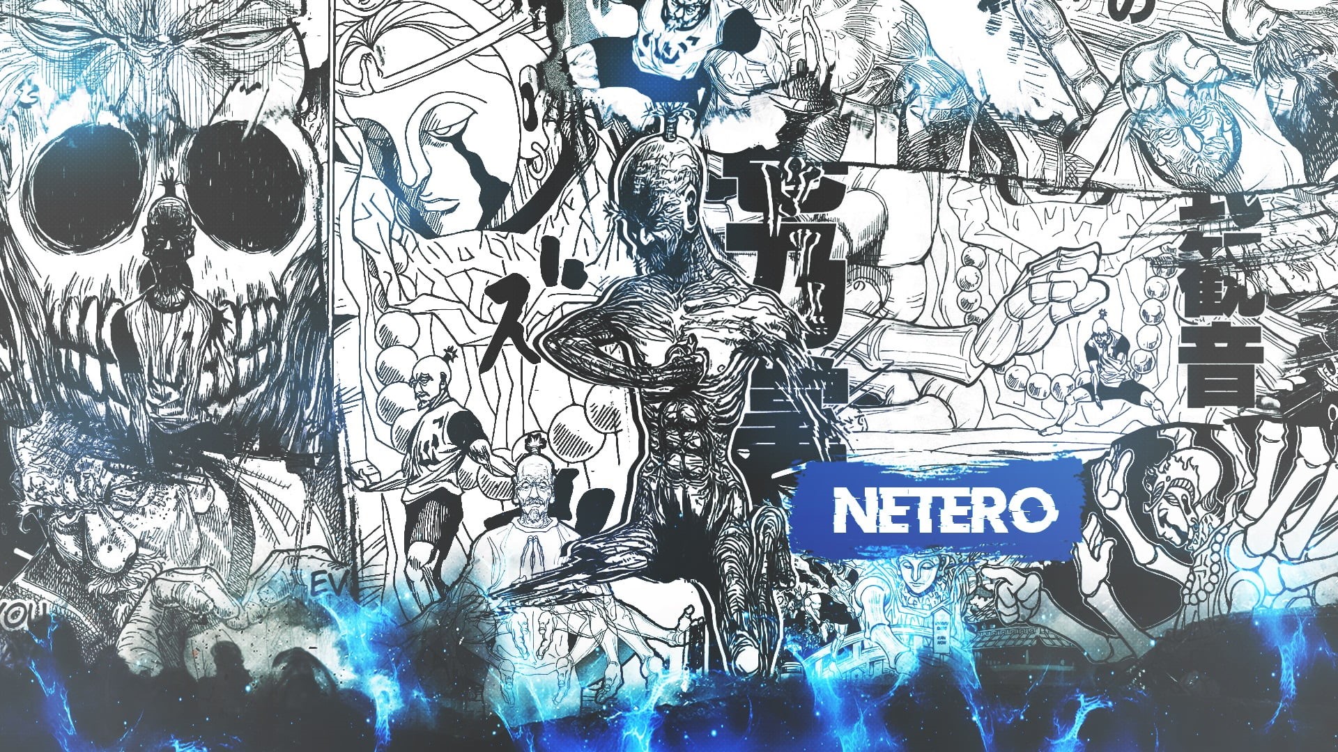 1080P, Anime, Netero (Hunter x Hunter), Hunter x Hunter, HD Wallpaper