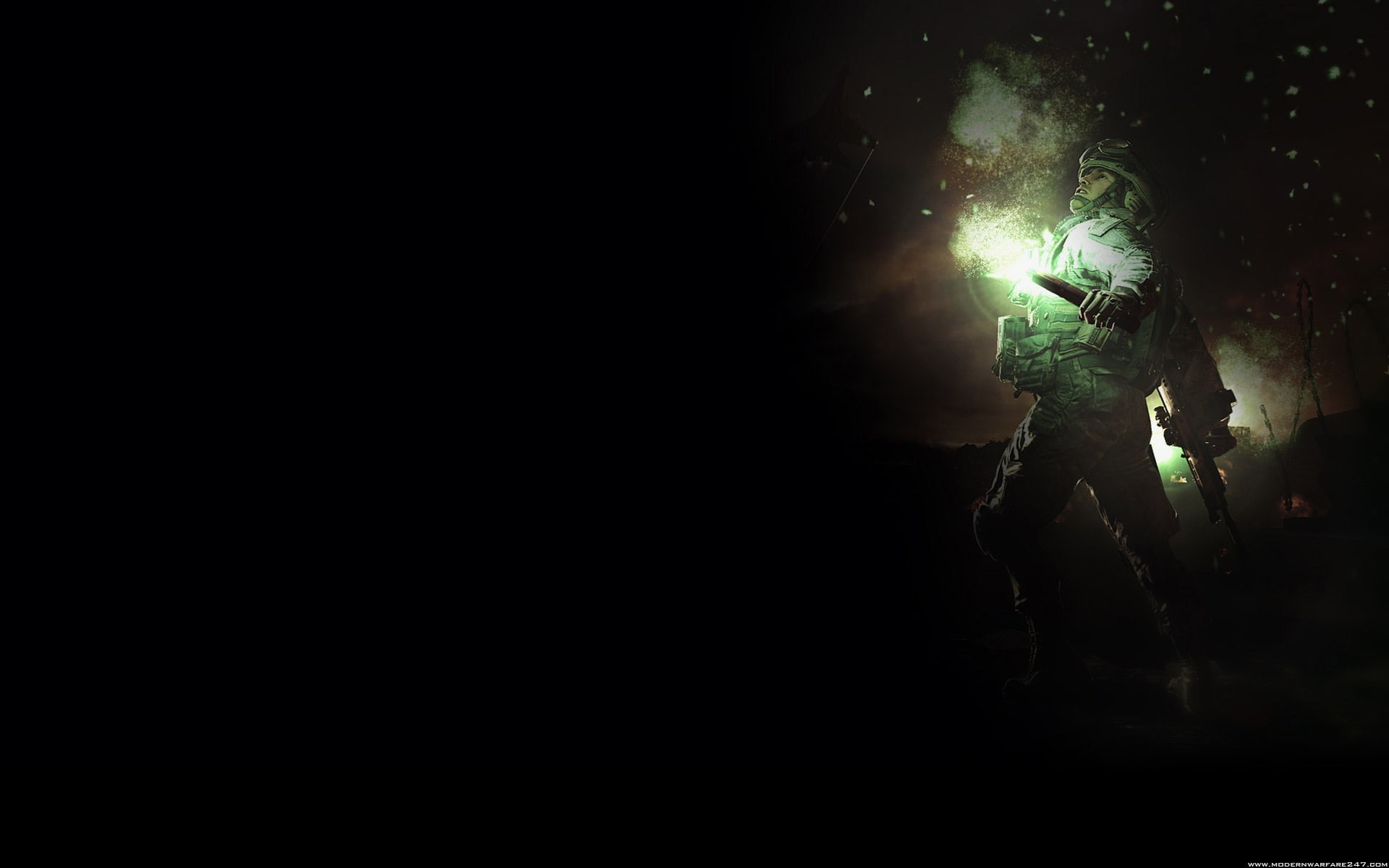 hd, cod, video games, warfare, soldier, modern, black, duty, 1080P, call, HD Wallpaper