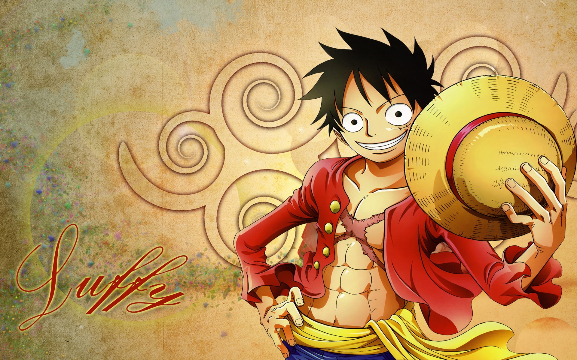 one Piece, kaizoku, strawhat Pirates, captain, monkey D Luffy, luffy, 1080P, HD Wallpaper
