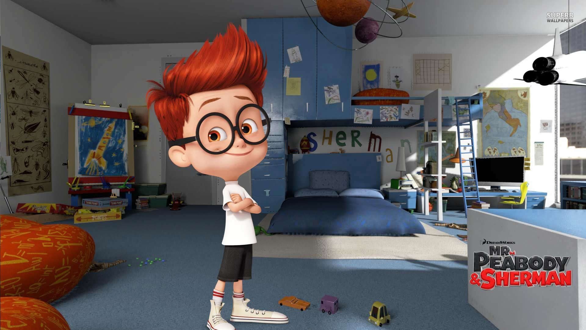 Movie, 1080P, Mr. Peabody and Sherman, HD Wallpaper