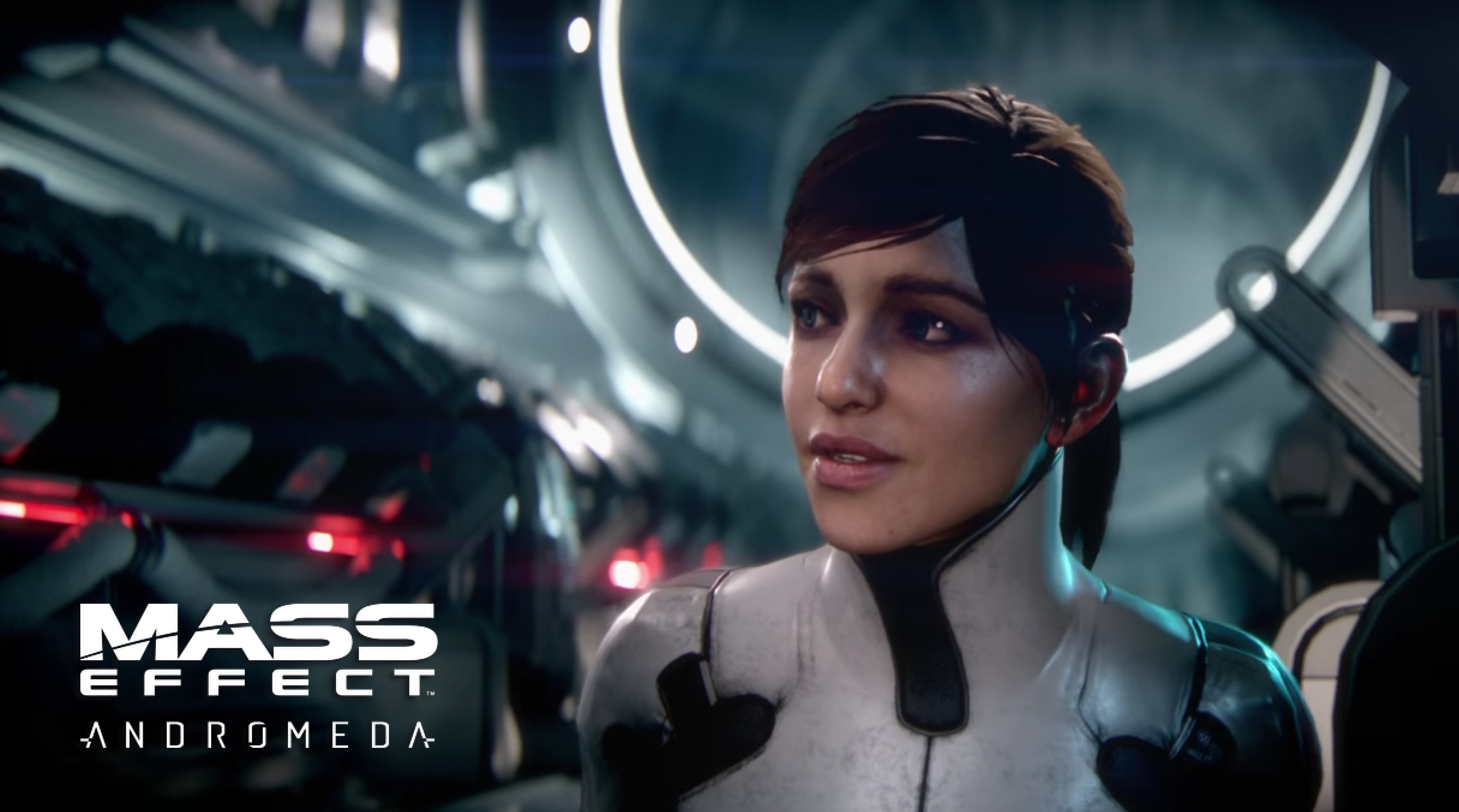 businesswoman, young adult, video games, looking, 5K, transportation, communication, illuminated, indoors, front view, women, adult, andromeda, technology, HD Wallpaper