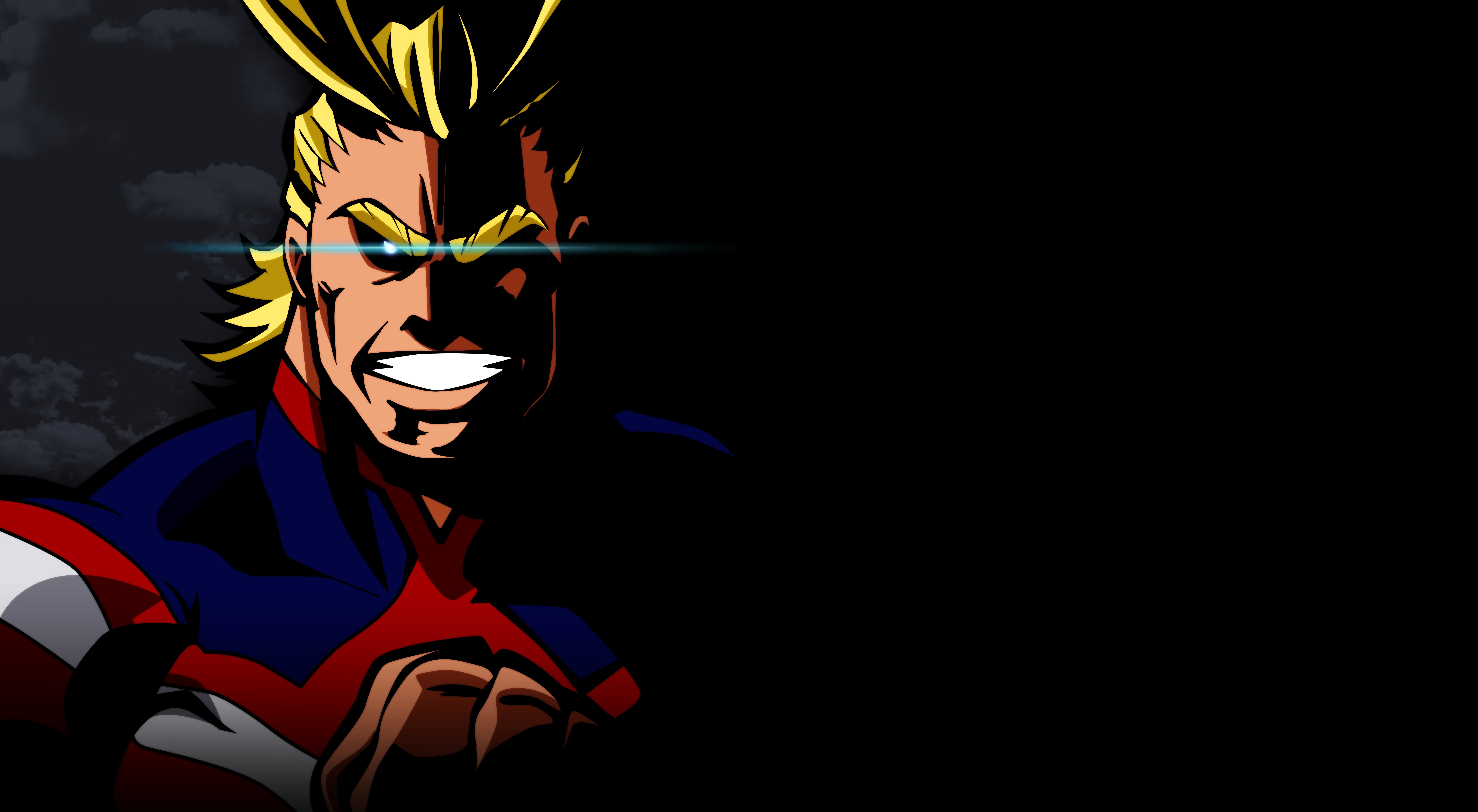 8K, All Might, My Hero Academia, Anime, HD Wallpaper