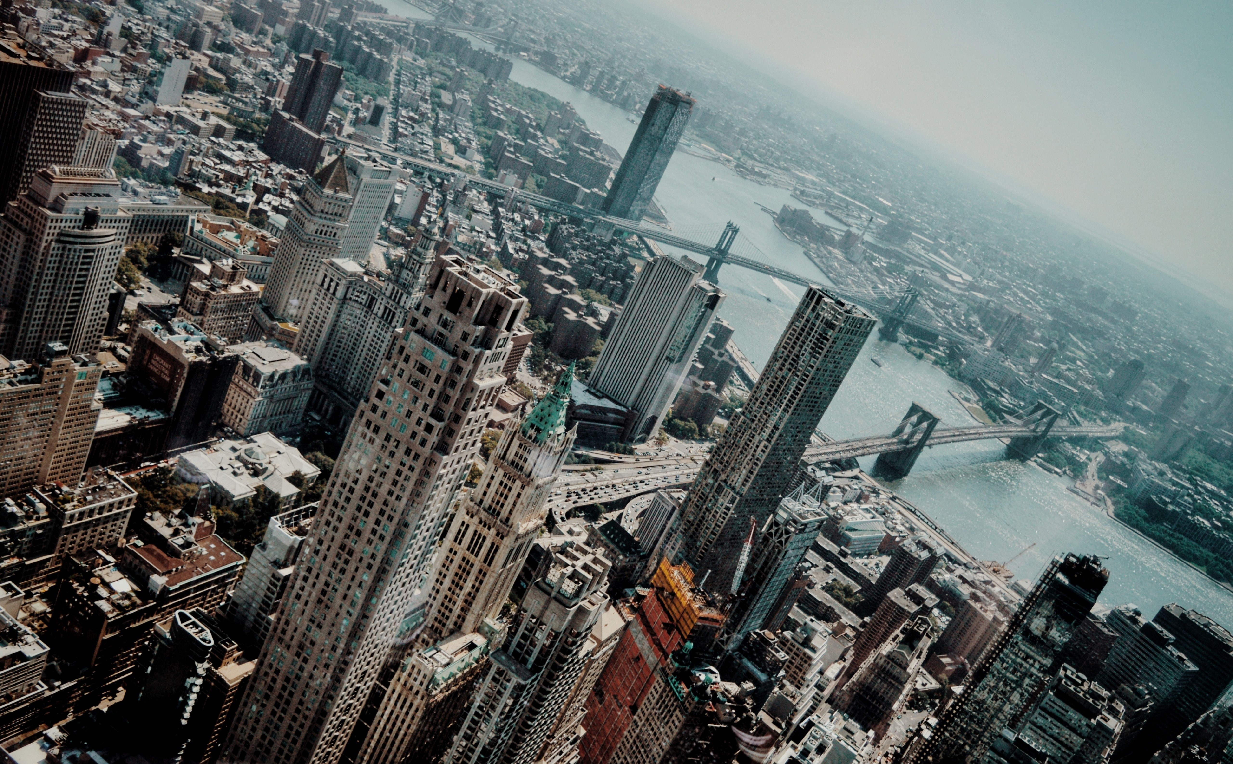 industry, sea, sky, Architecture, york, newyork, Buildings, 5K, no people, newyorkcity, water, City, office building exterior, nature, nautical vessel, HD Wallpaper