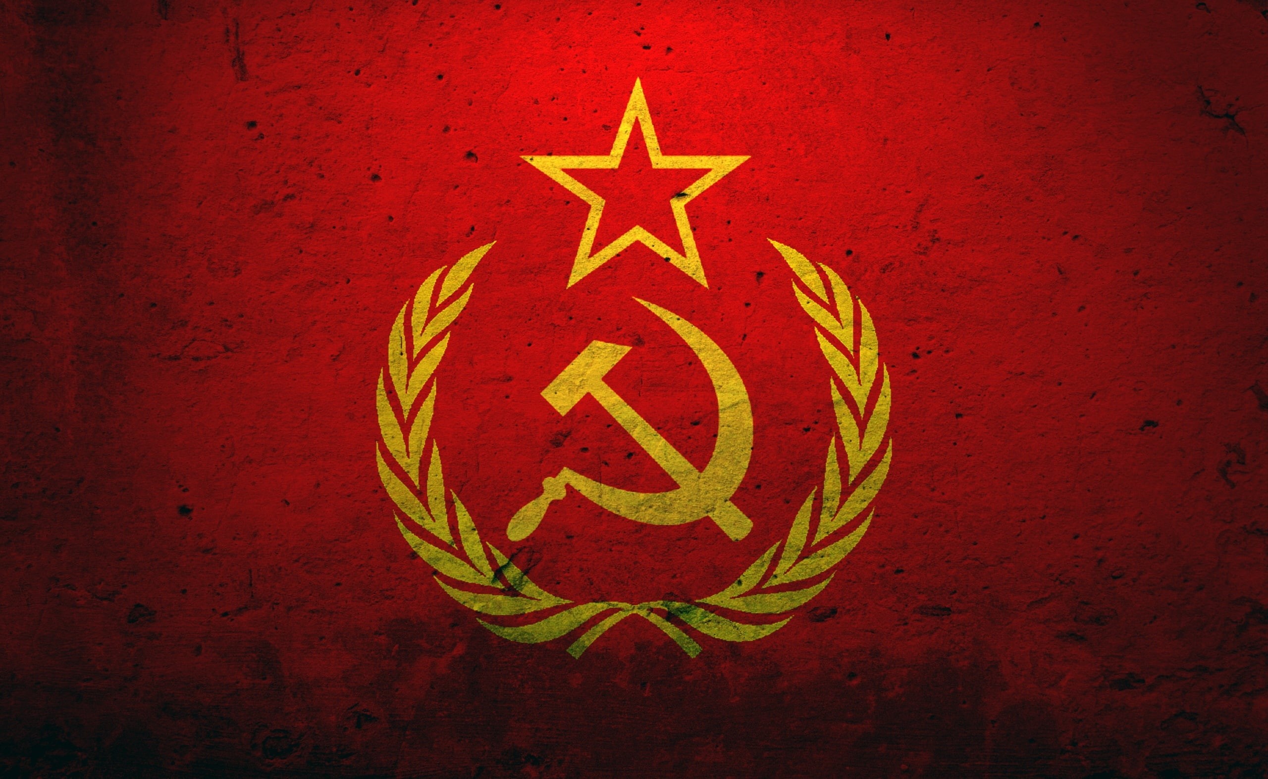 patriotism, art and craft, pattern, symbol, communication, Union, close-up, architecture, Flag, no people, colored background, Soviet, weathered, 2K, Artistic, HD Wallpaper
