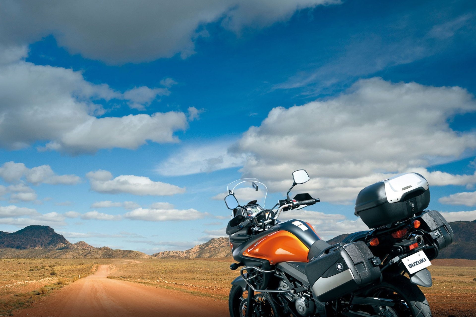 Vehicles, Motorcycle, Bike, Suzuki V-Strom, 1080P, HD Wallpaper
