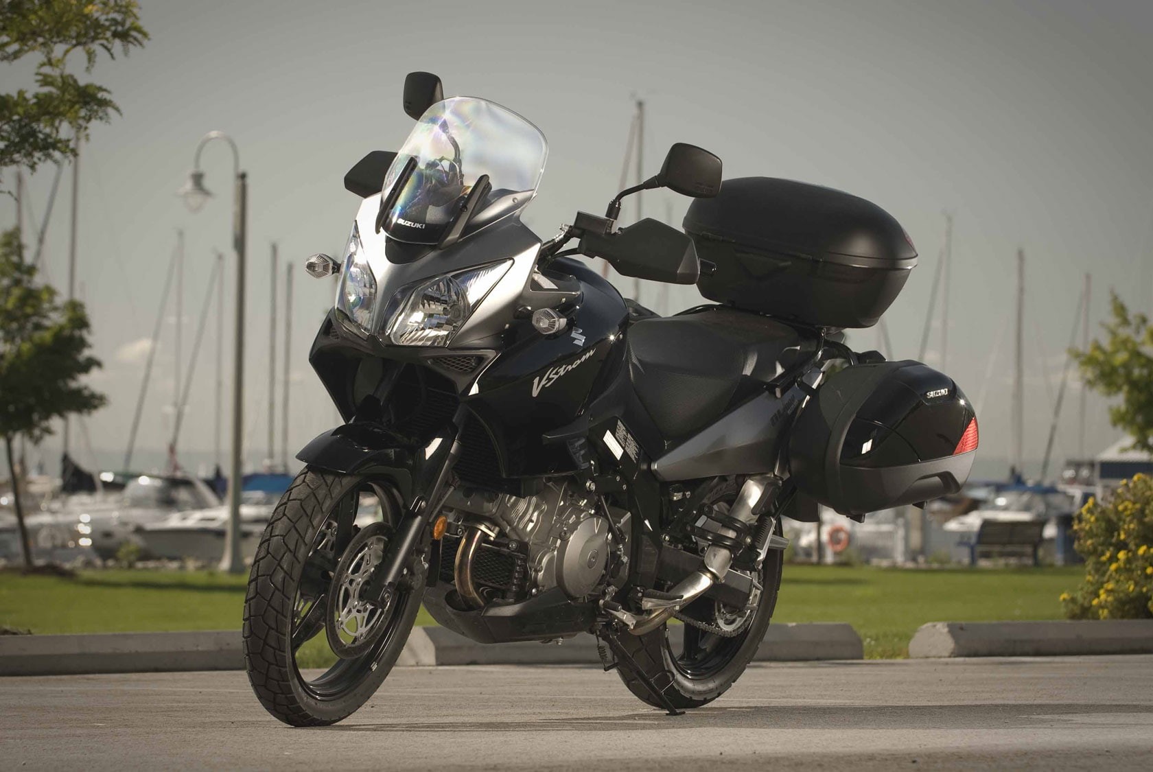 touring, v strom, 2009, 720P, 1000, suzuki, HD Wallpaper