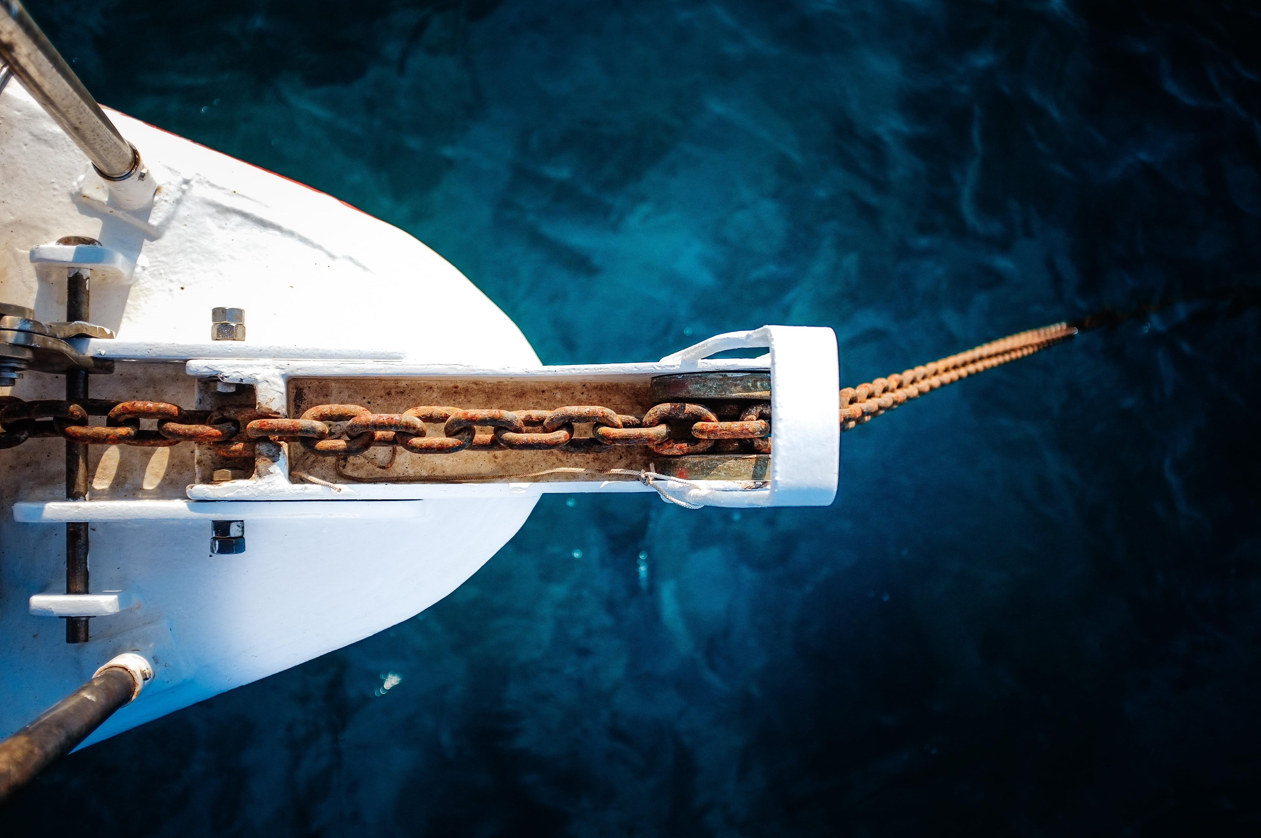 steel, freshness, outdoors, blue, travel, metal, water, brass, boat, machinery, banner, chain, cruise, voyage, retro, vessel, 4K, sea, sailor, nautical Vessel, HD Wallpaper