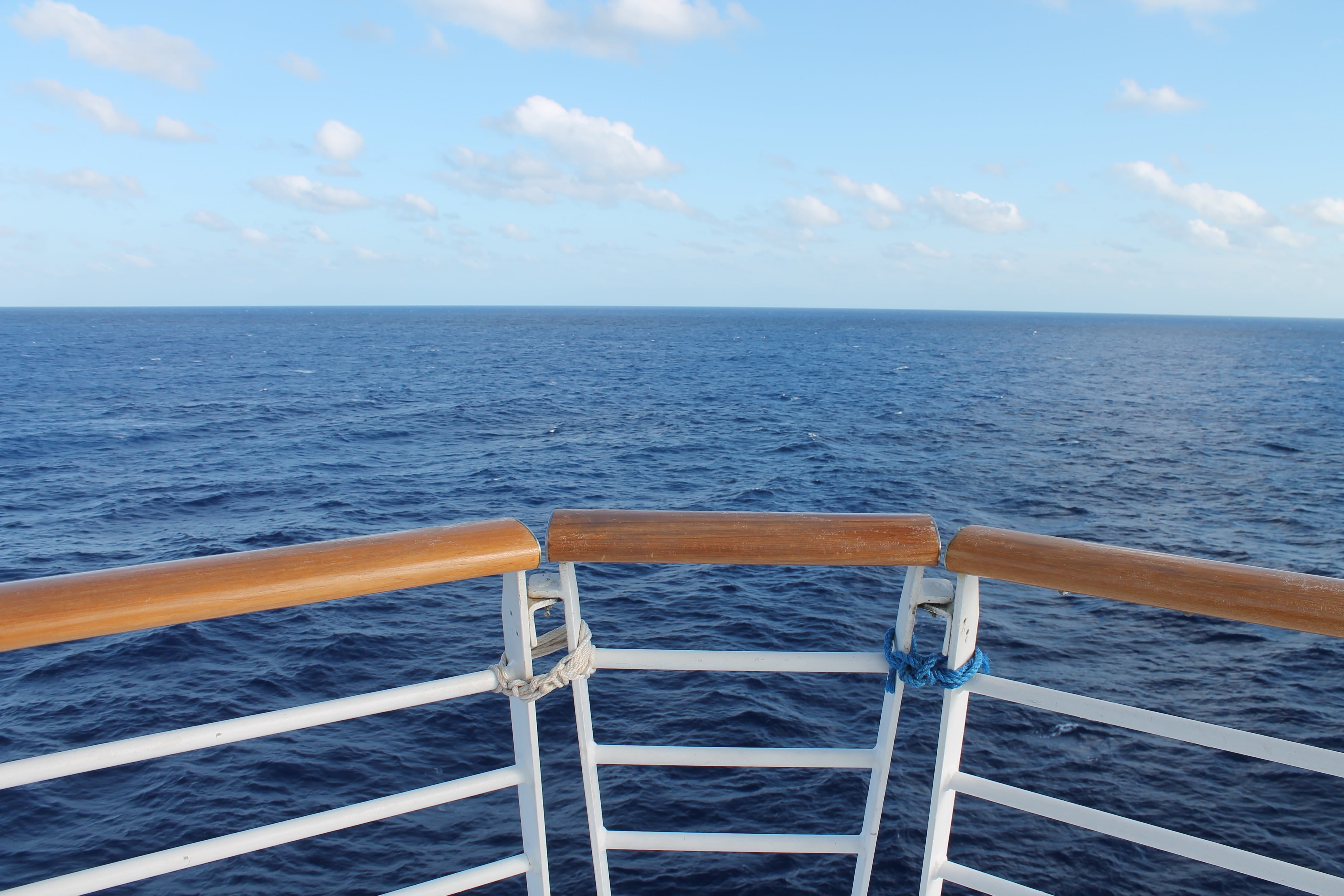 recreation, luxury, transportation, scenics - nature, horizon, water, ocean, journey, sailing, tranquil scene, railing, yacht, no people, tourism, non-urban scene, HD Wallpaper