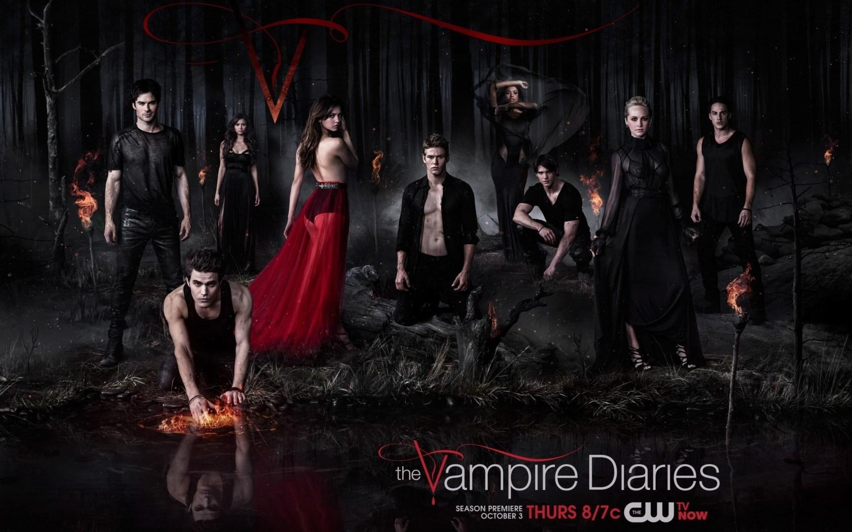 series, vampire, 720P, movie, diaries, tv, HD Wallpaper