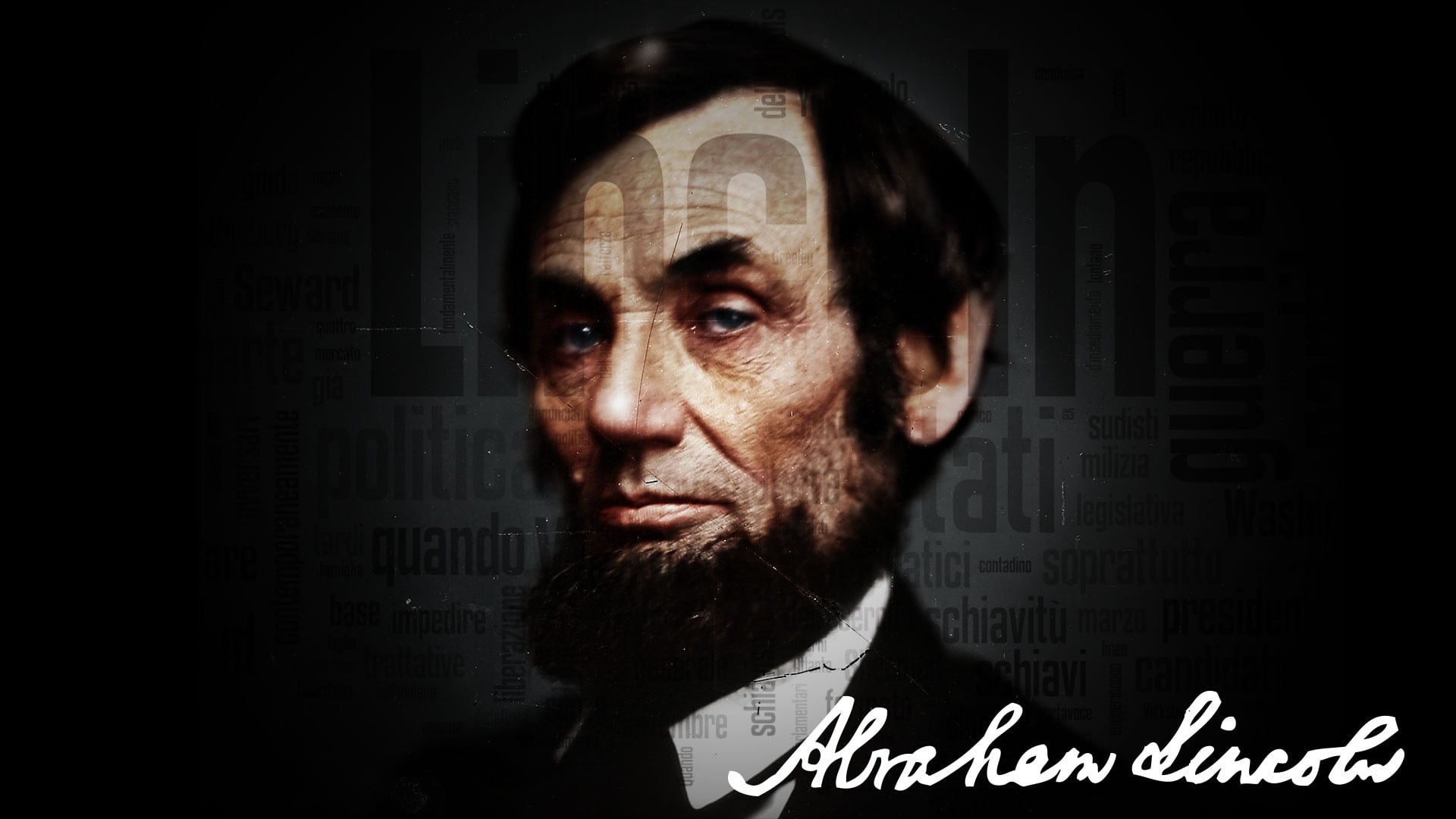 business, digital composite, Abraham Lincoln, lincoln, textured effect, studio shot, men, data, headshot, body part, front view, number, looking at camera, HD Wallpaper