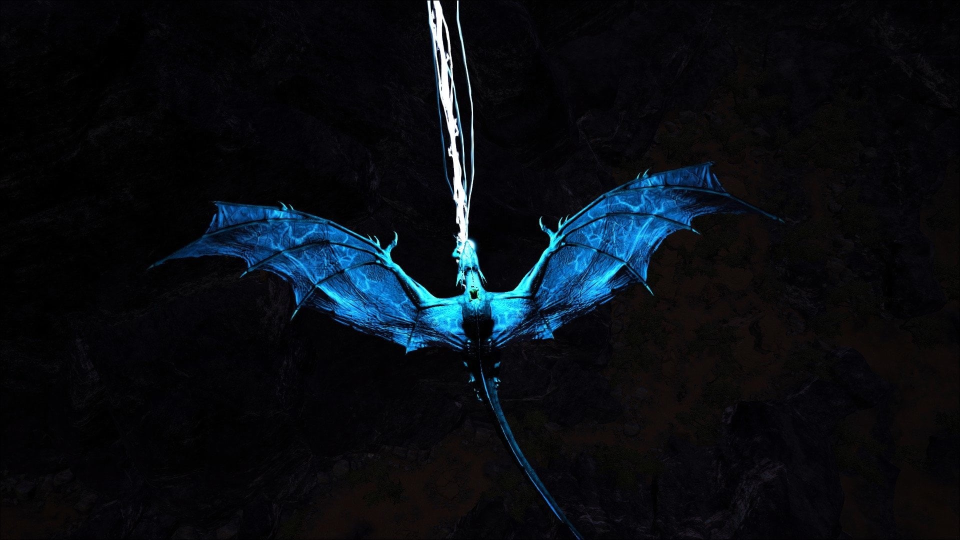 bizarre, spooky, nature, bird, creativity, water, Dragon, beauty in nature, indoors, vulnerability, Video Game, black background, no people, softness, flying, HD Wallpaper