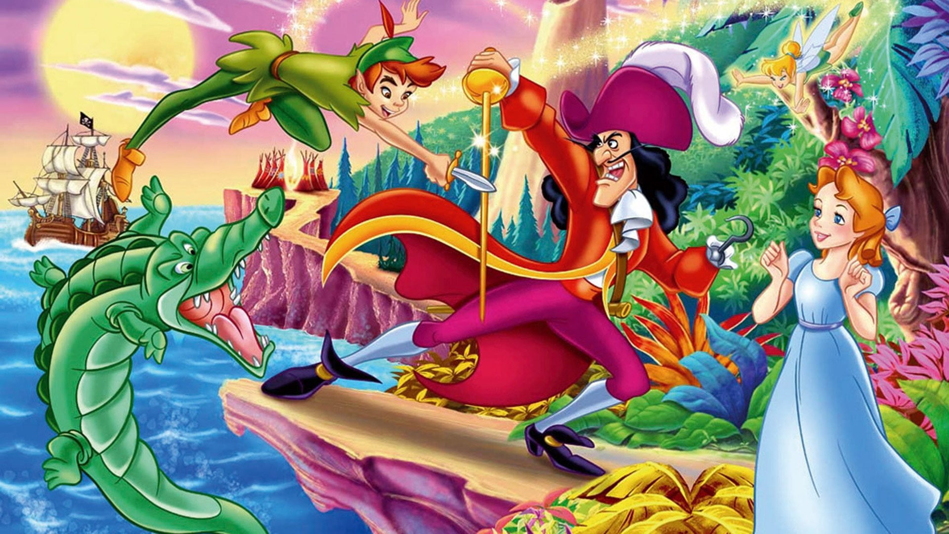 1080P, Peter Pan and the Pirates, Video Game, HD Wallpaper