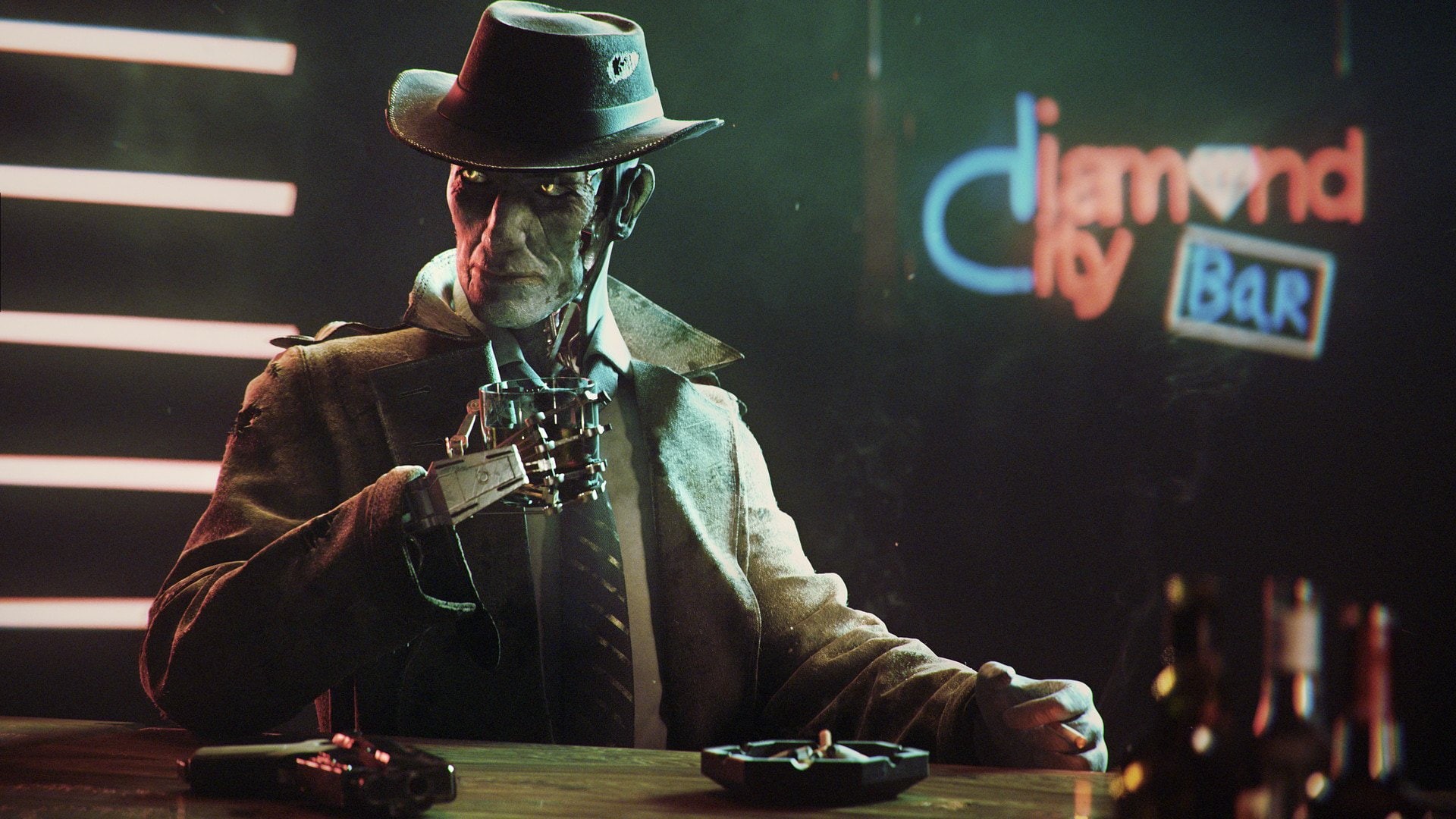 Fallout, 1080P, Nick Valentine, Fallout 4, HD Wallpaper