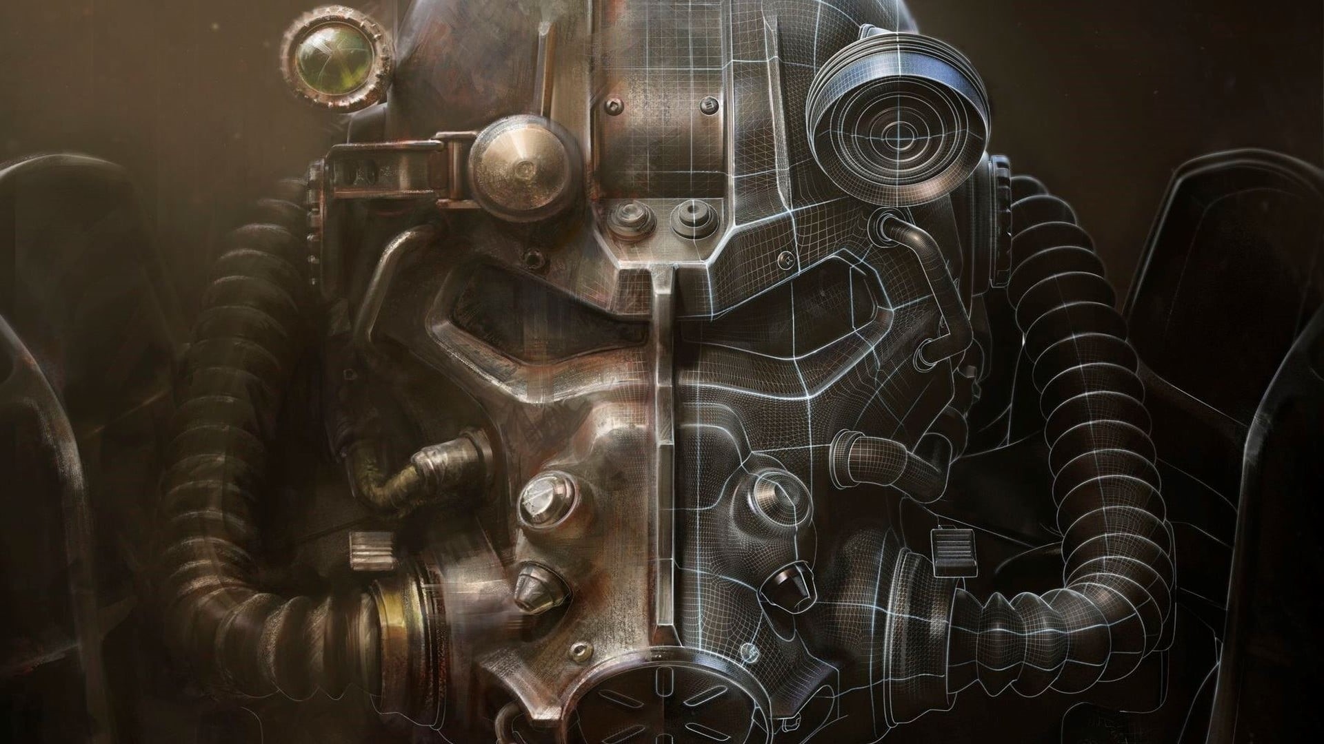 Fallout, equipment, robot, part Of, wheel, still life, art and craft, 1080P, machinery, transportation, video game characters, design, power, HD Wallpaper