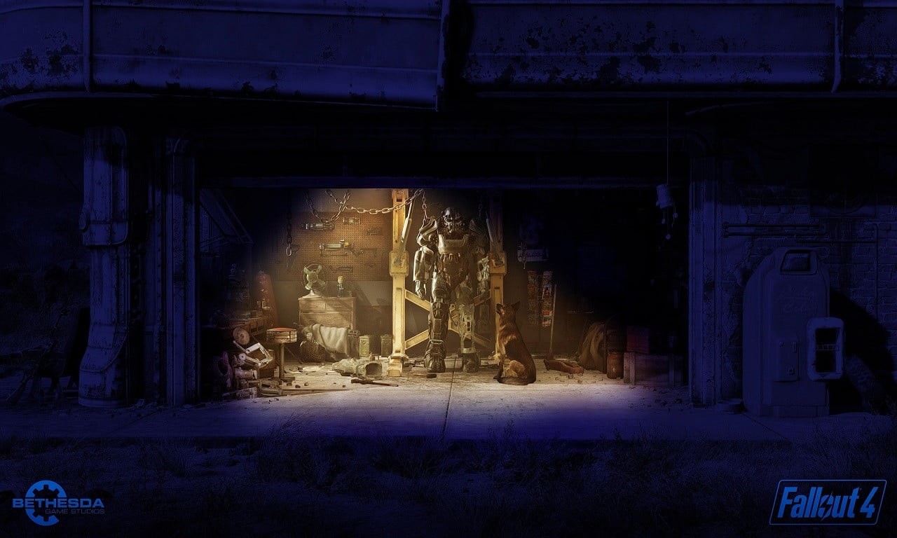 tourism, travel, Fallout, the past, building exterior, no people, night, illuminated, old ruin, architecture, 720P, old, Fallout 4, building, archaeology, HD Wallpaper