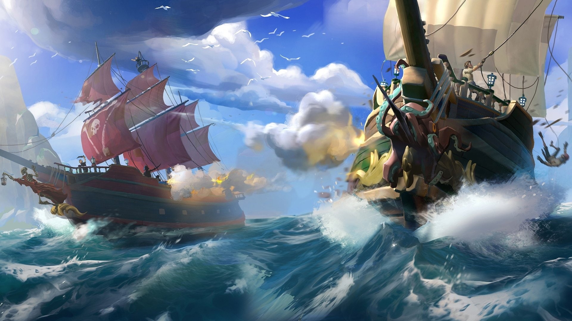 1080P, Video Game, Sea Of Thieves, HD Wallpaper