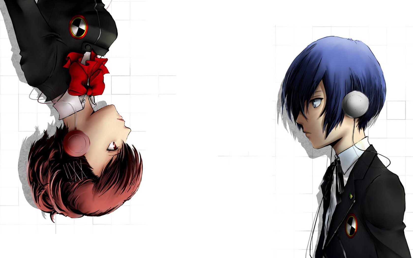 Persona 3, Persona series, protagonist, anime girls, anime boys, video games, 720P, HD Wallpaper