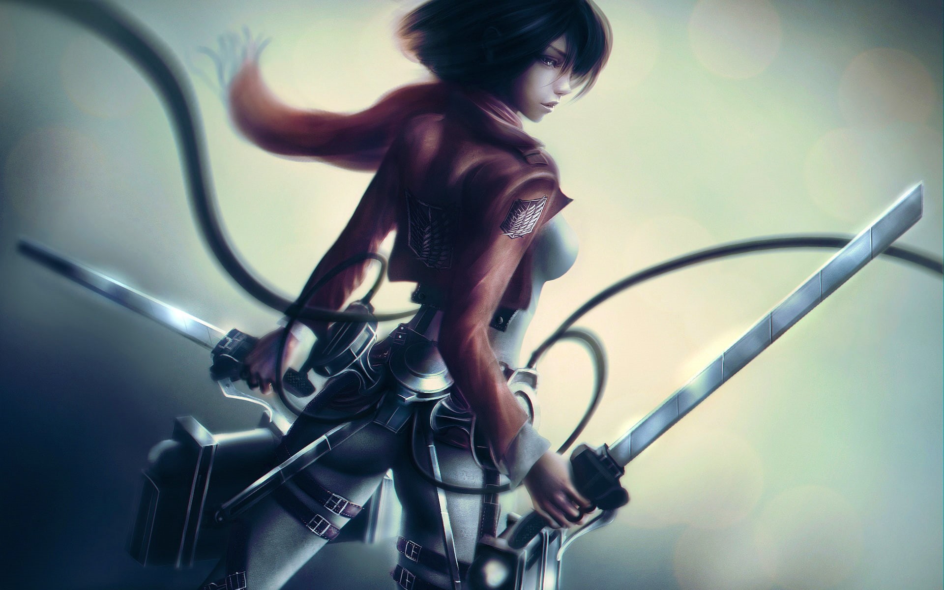 protagonist, anime, 1080P, girls, hd, fantasy, HD Wallpaper