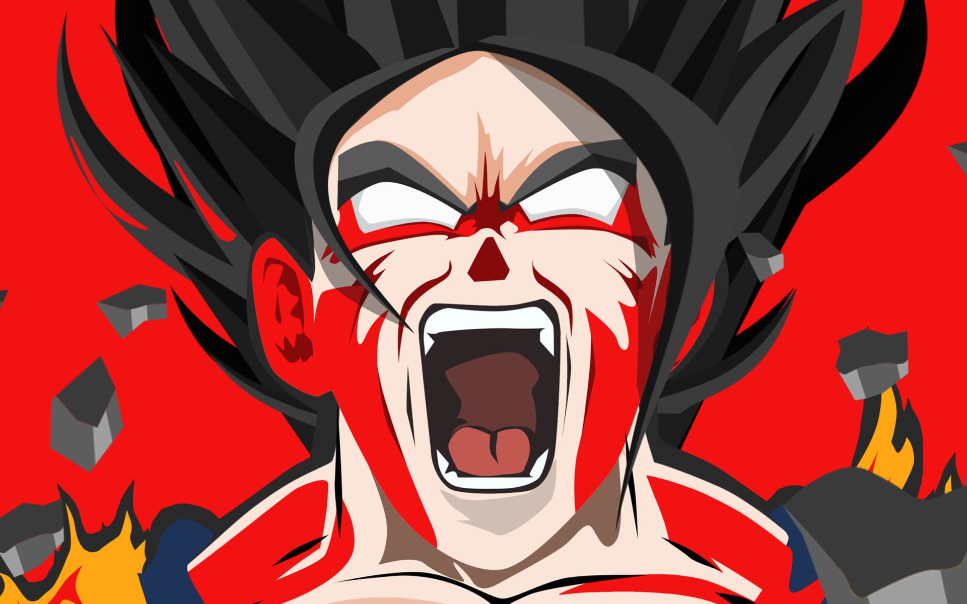 Dragon Ball, 1080P, Dragon Ball Z, Super Saiyan Rage, Goku, HD Wallpaper