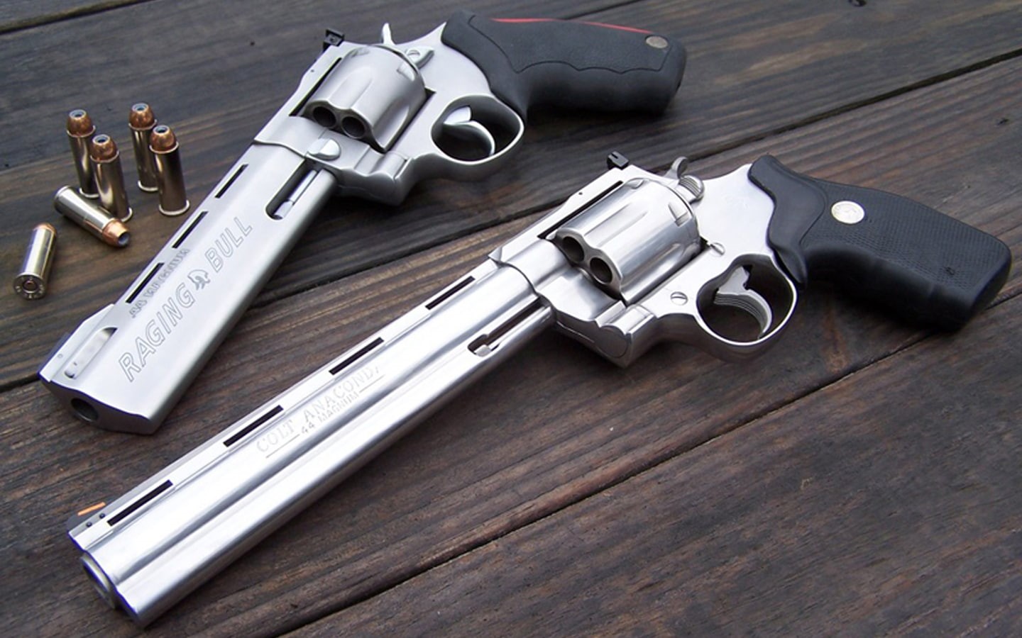 Raging Bull, 720P, gun, Taurus, Colt, Anaconda, revolver, .44 Magnum, HD Wallpaper