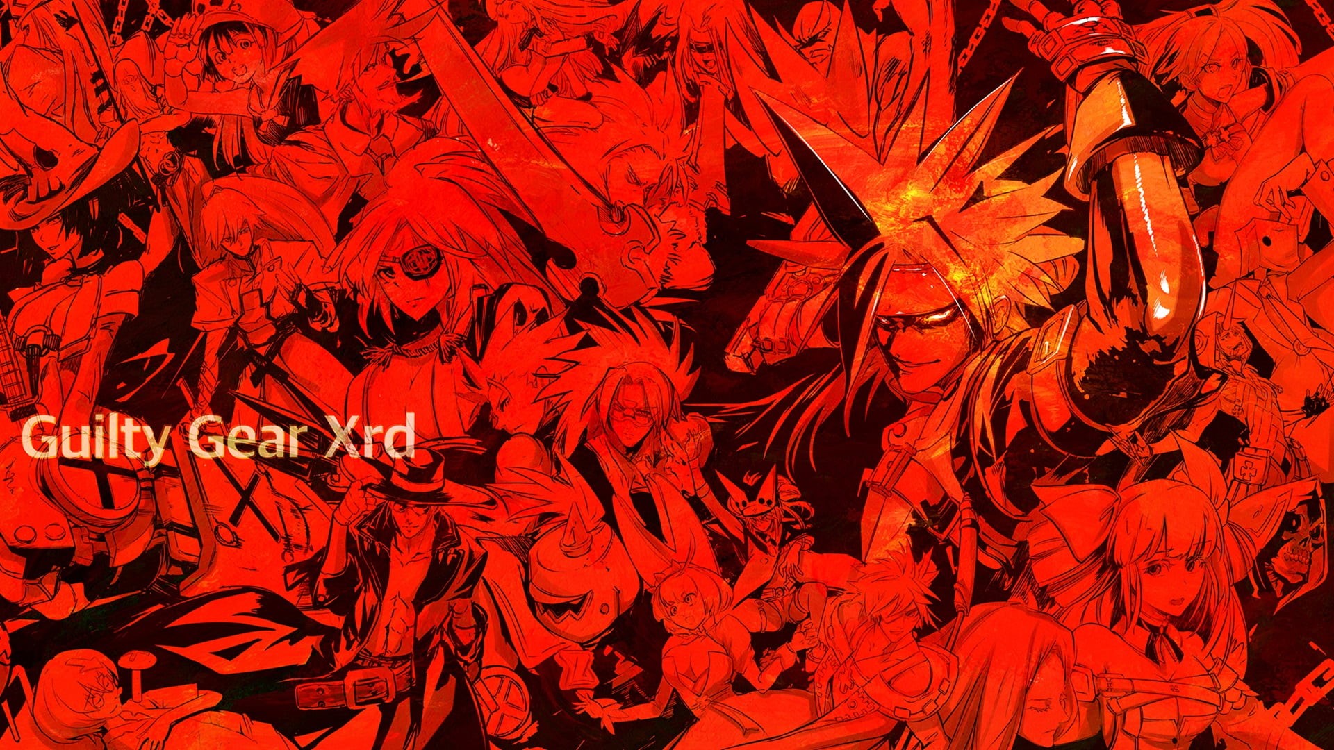 Millia Rage, Baiken (Guilty Gear), Sin Kiske (Guilty Gear), Johnny (Guilty Gear), Anji Mito (Guilty Gear), Slayer (Guilty Gear), Sol Badguy, May (Guilty Gear), HD Wallpaper