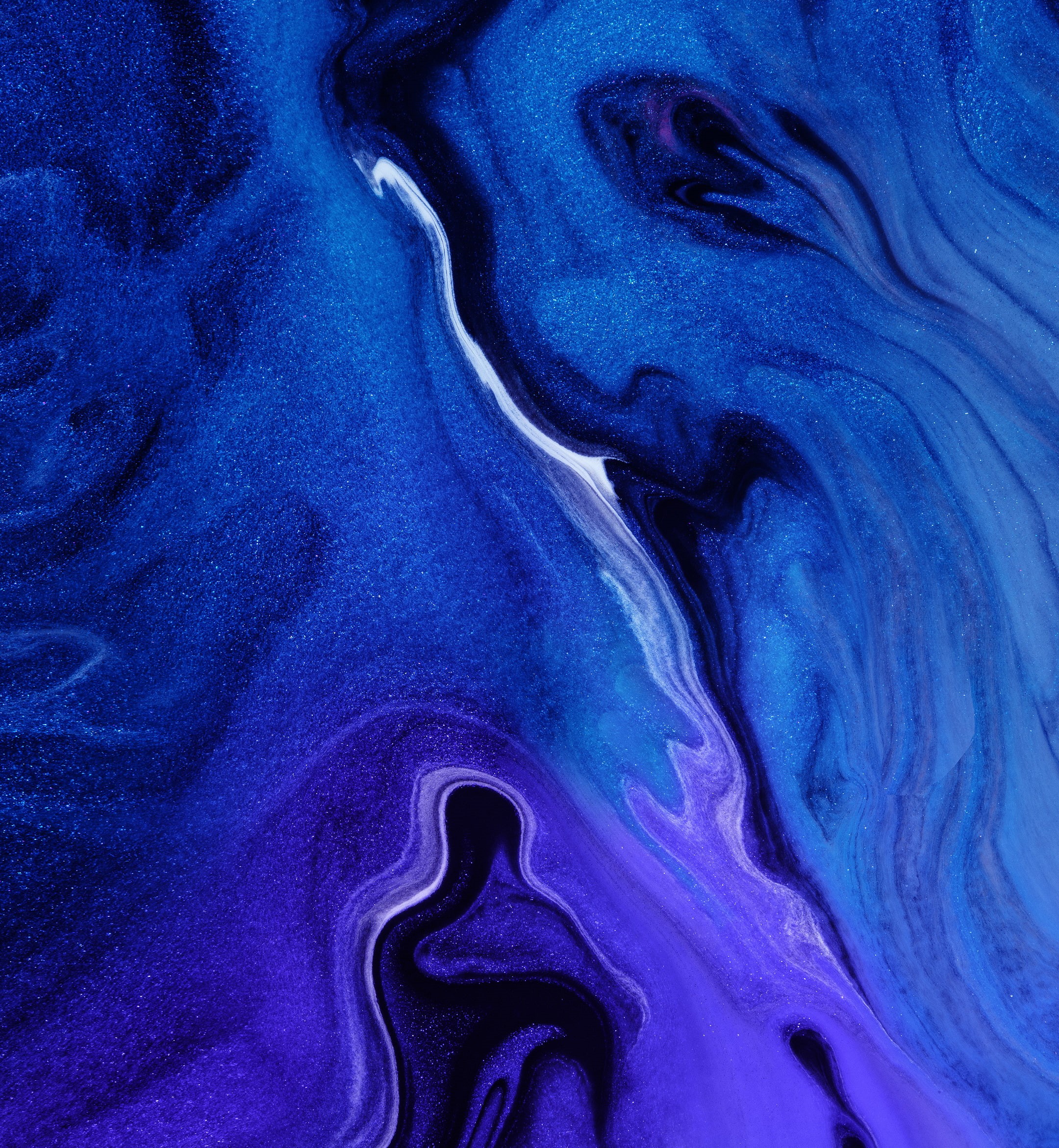Color Burst, digital art, purple, 1080P, abstract, blue, Phone HD Wallpaper
