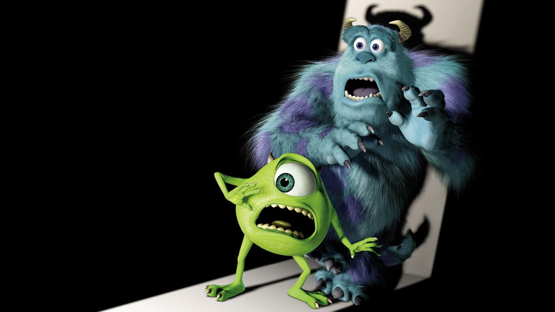 inc, pixars movies, 1080P, monsters, HD Wallpaper