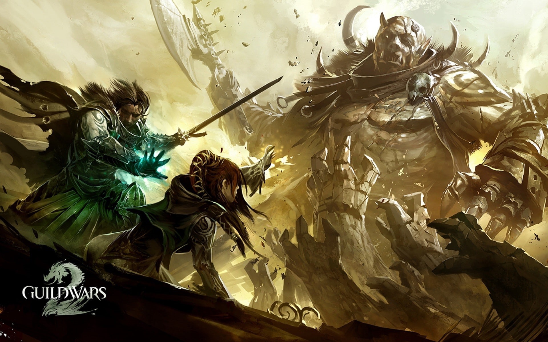 fantasy art, Guild Wars, video games, concept art, Guild Wars 2, 1080P, HD Wallpaper